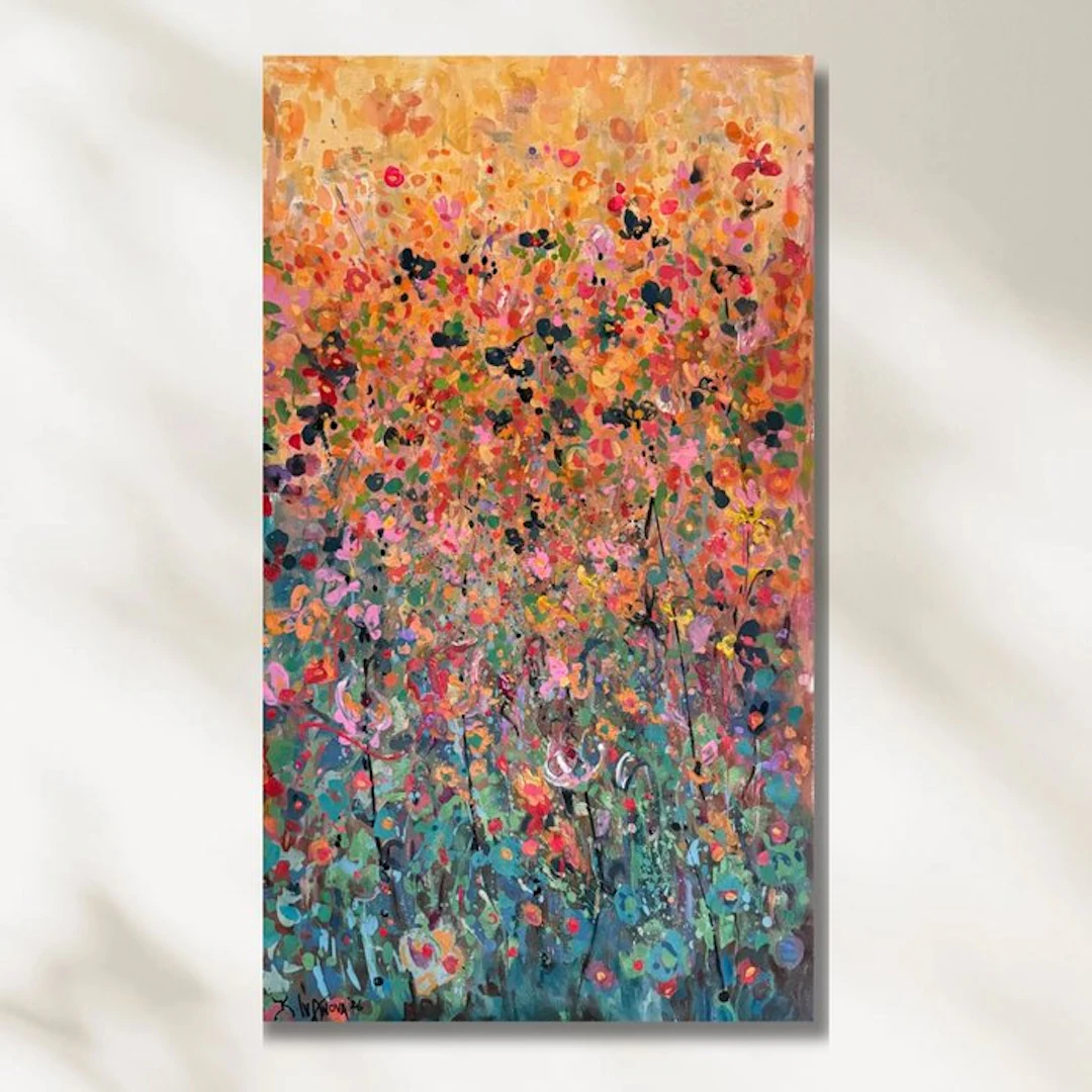 Katerina Ivanova - XL Chaotic wild flowers