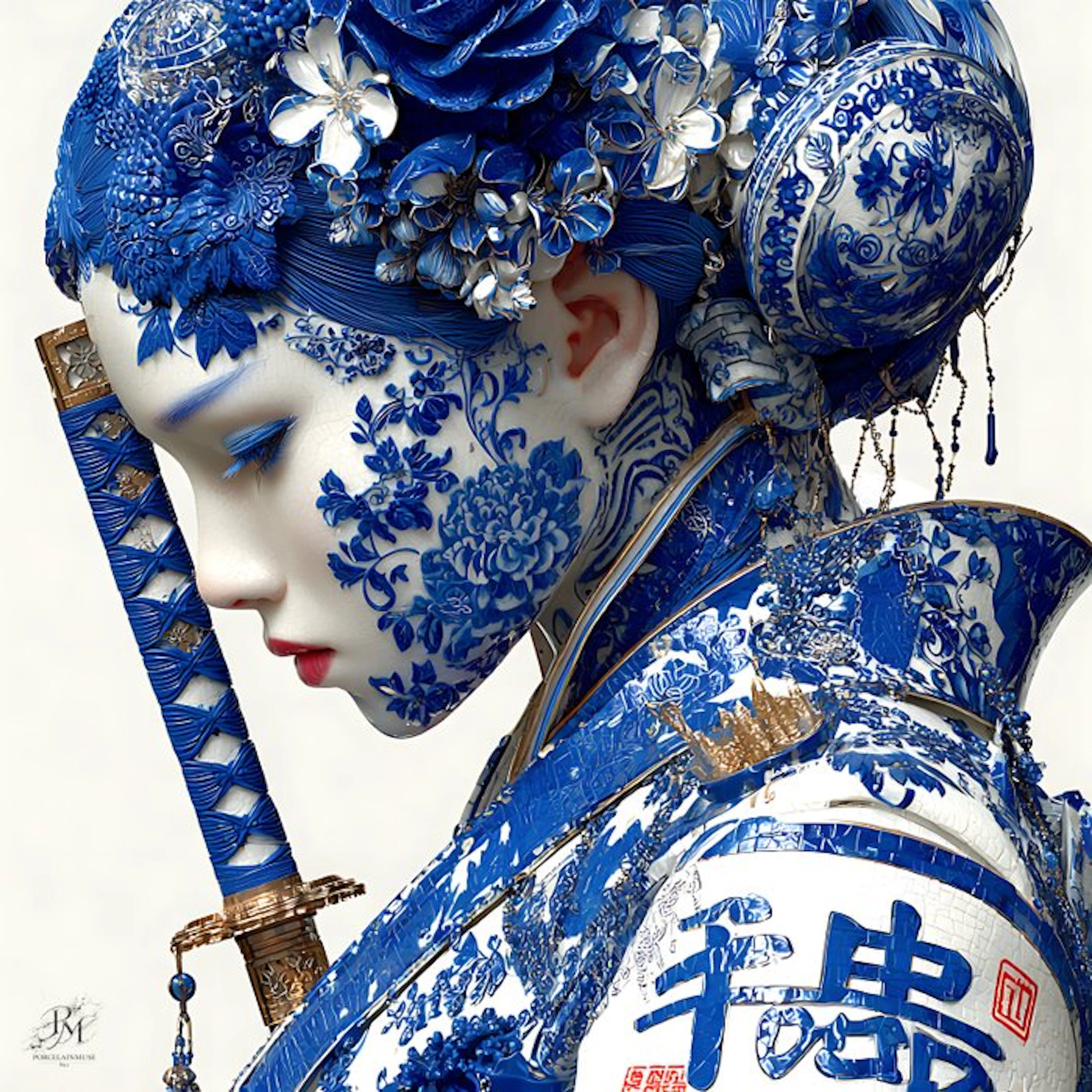 NYX - PORCELAIN MUSE – BLUE PORCELAIN WARRIOR