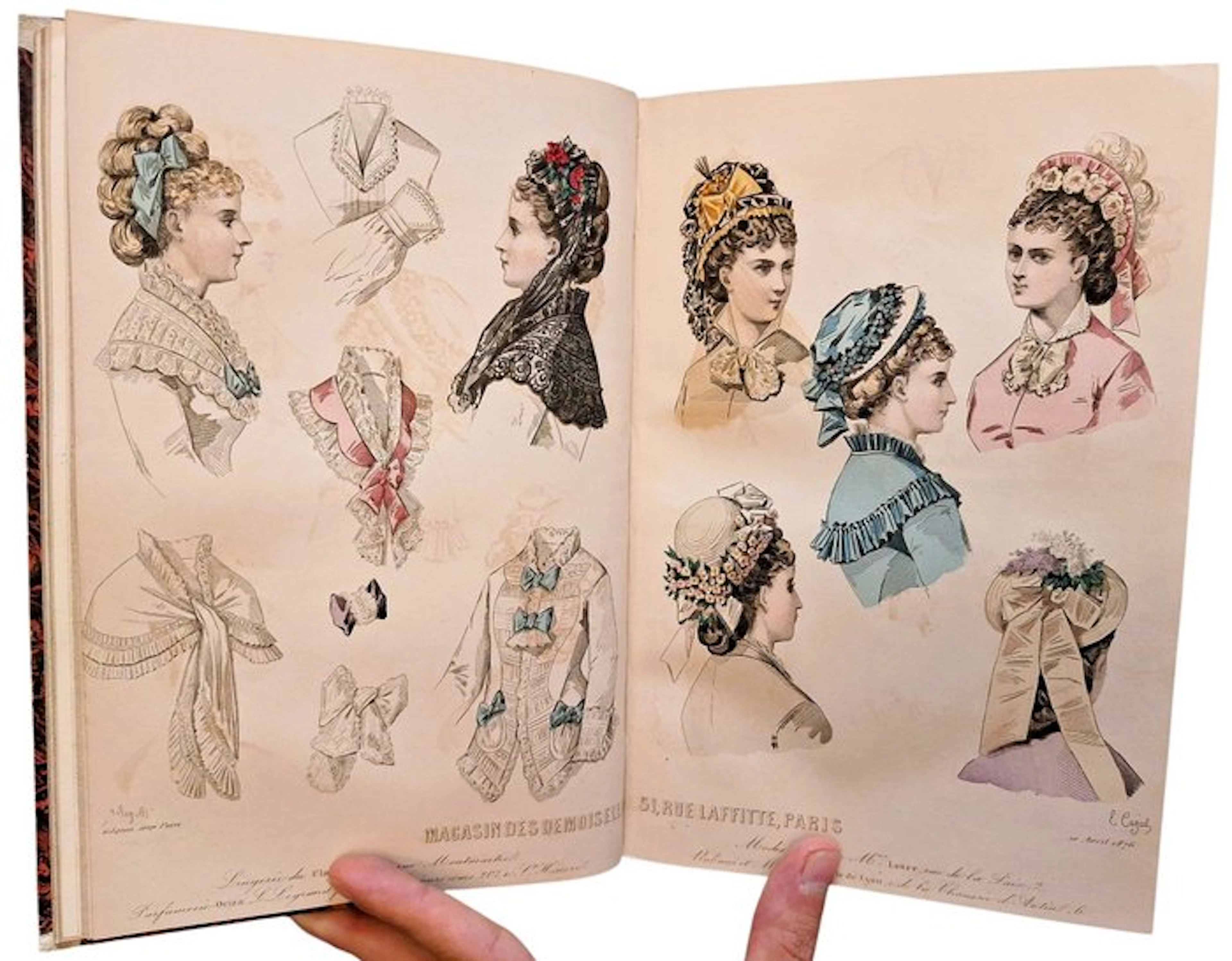 AA. VV. - Magasin des Demoiselles [25 Planches en Couleur] - 1876