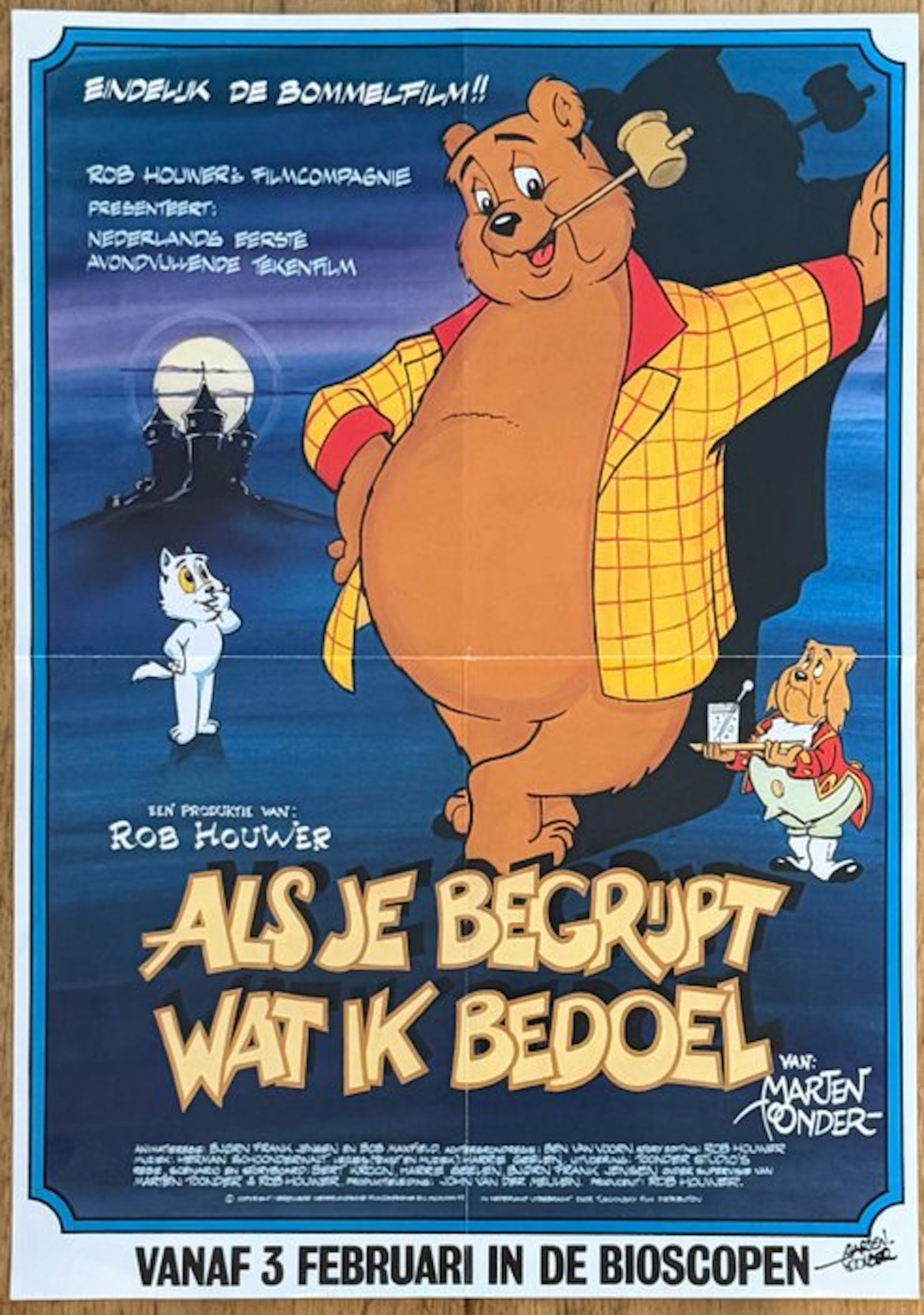 Marten Toonder Studio's - 1 poster - Bommel en Tom Poes...