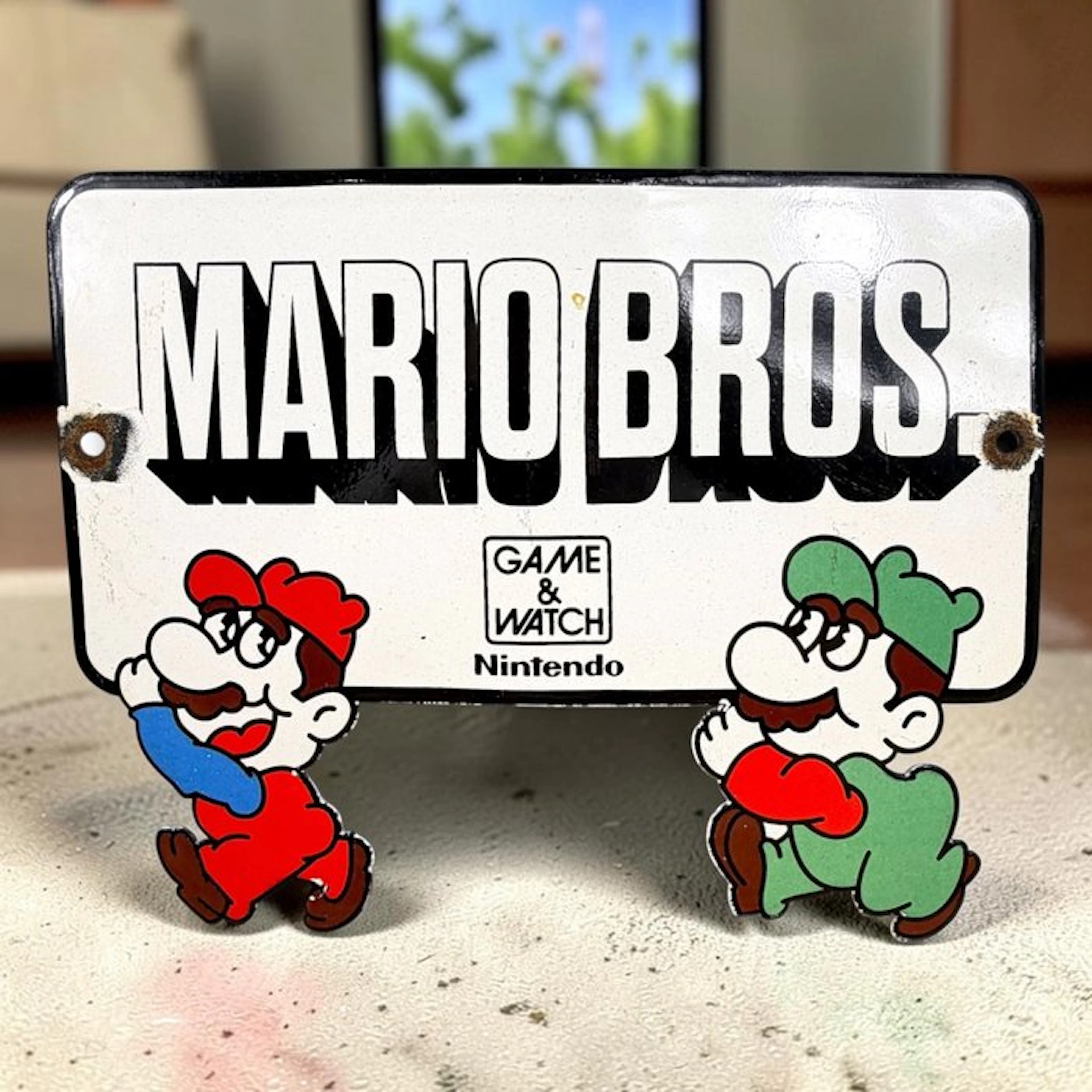 Nintendo - Game & Watch - Enamel plate - Enamel