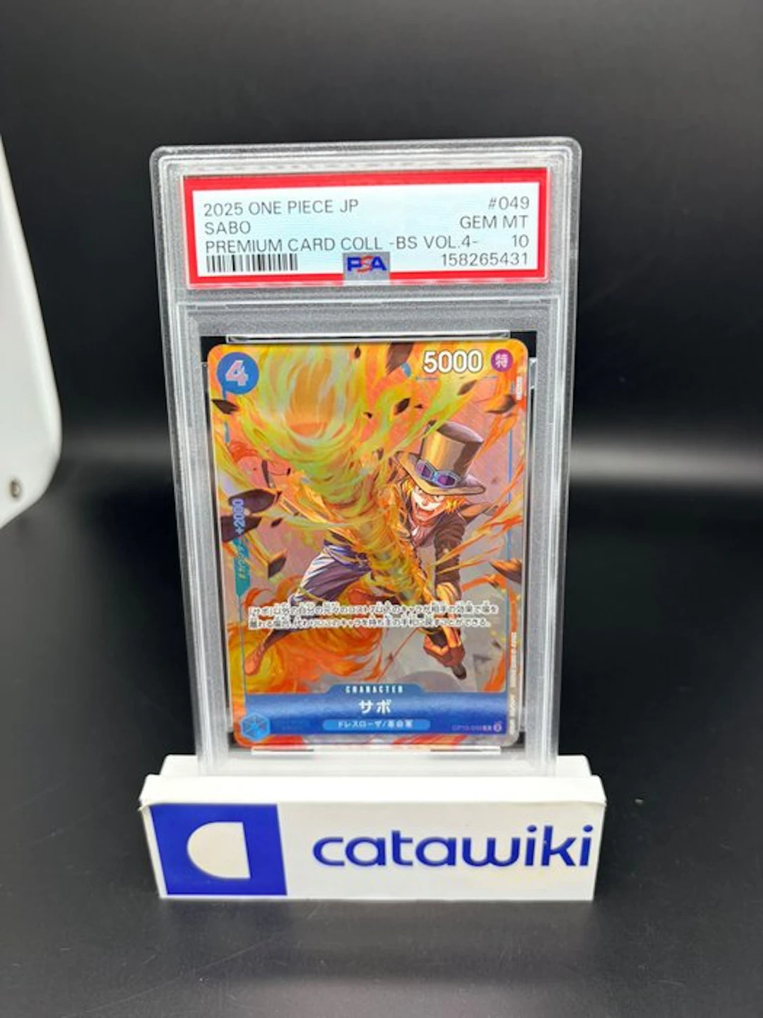 One Piece - 1 Graded card - Sabo R - OP10-049 - PSA 10...