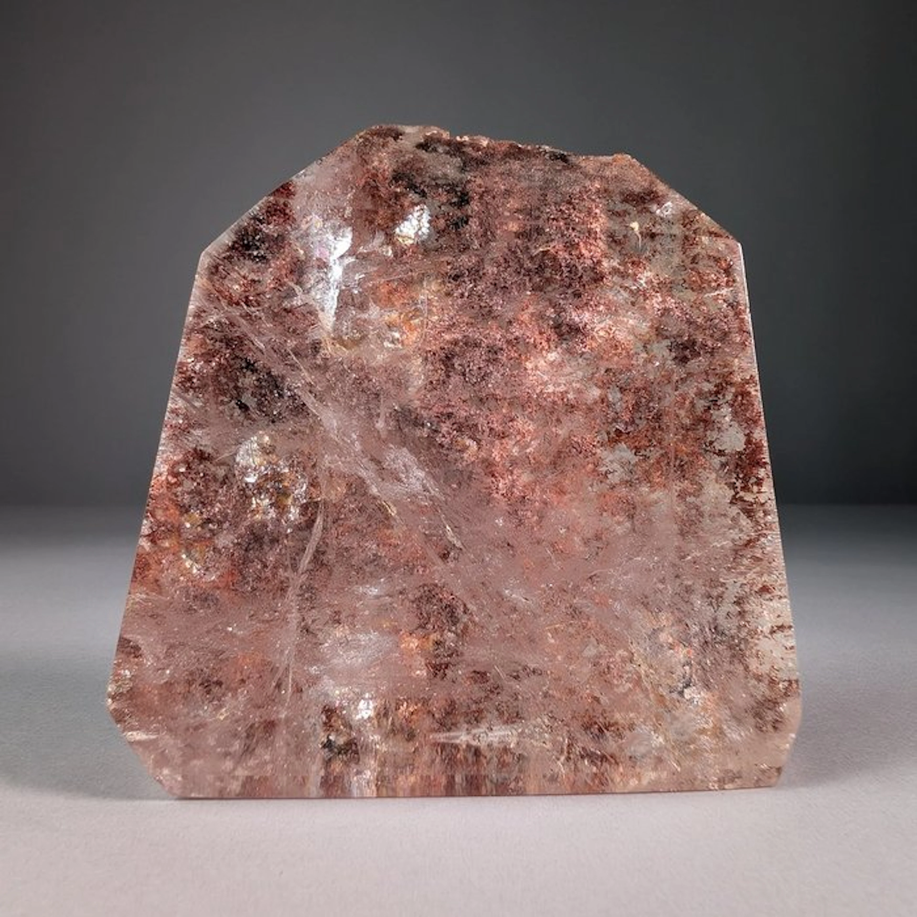 Aquarium Quartz Polished Freeform Freeform - Height: 10.5...