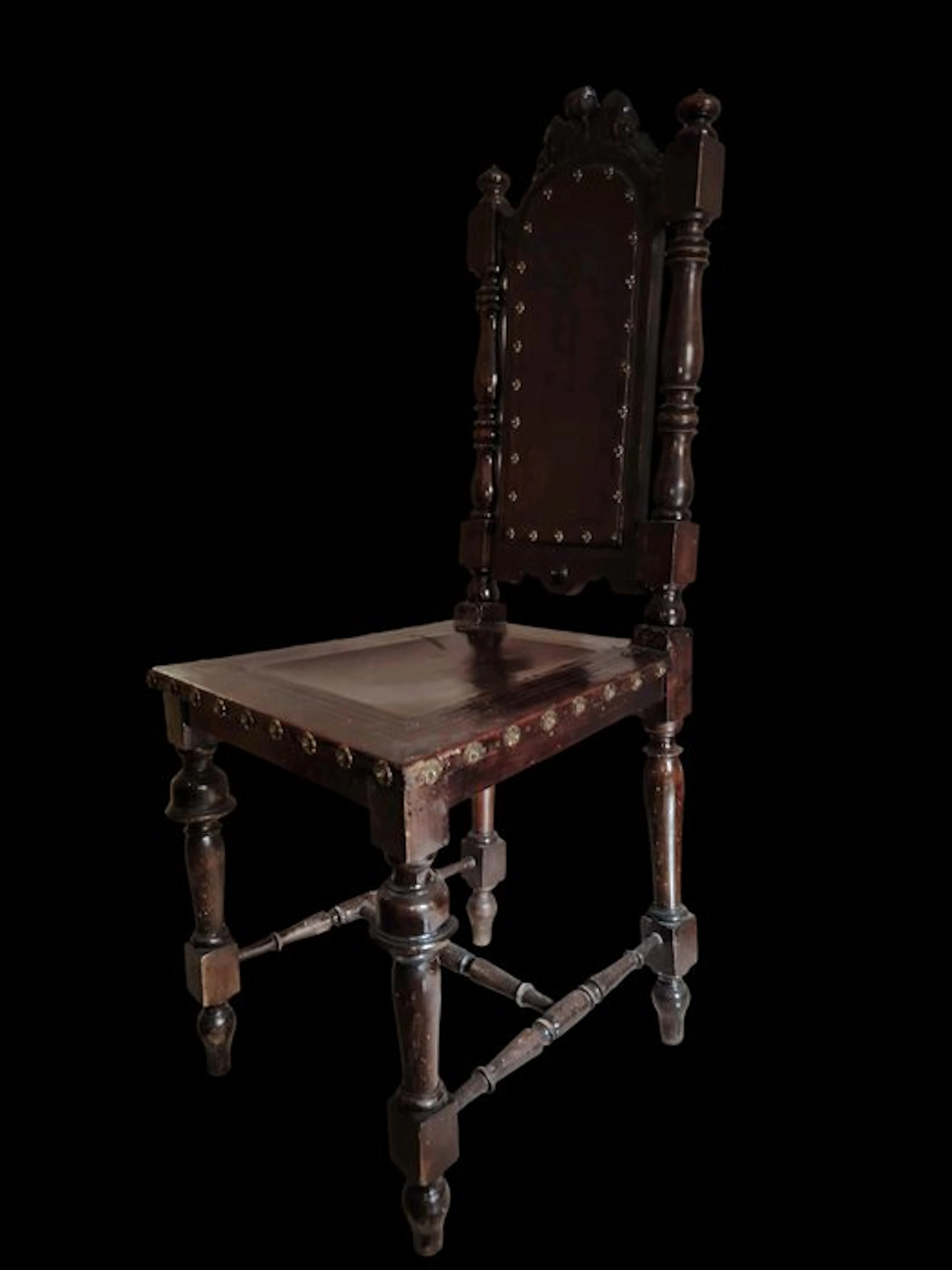 Chair - Chestnut, Leather
