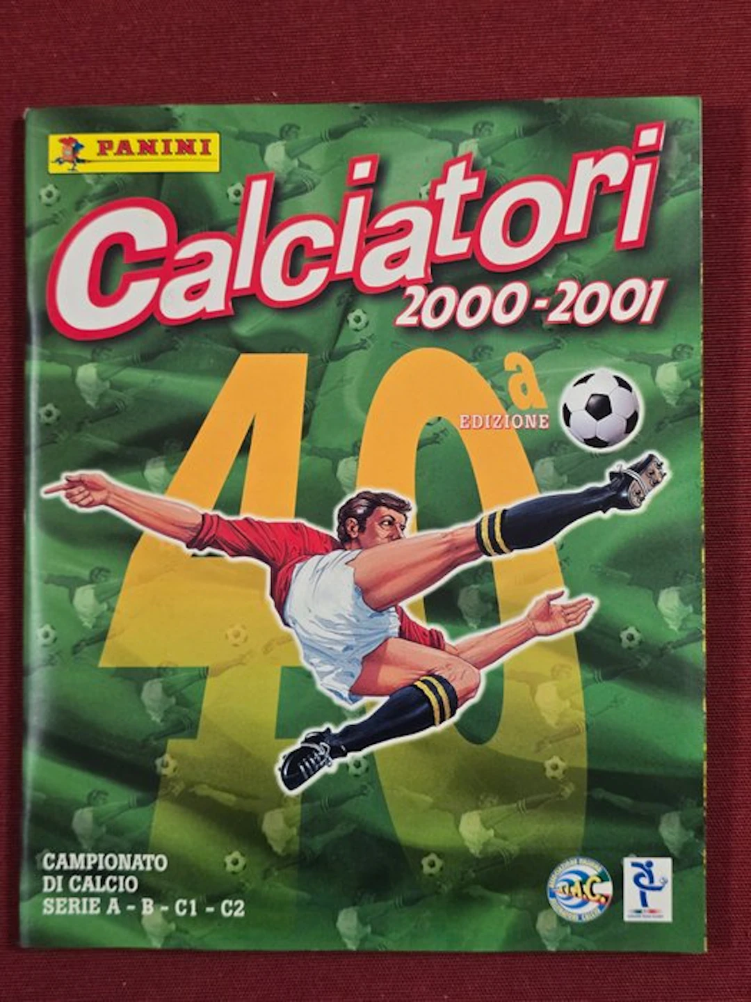 2000/01 Panini Calciatori con cedola - 1 Complete album - Excellent (EX)