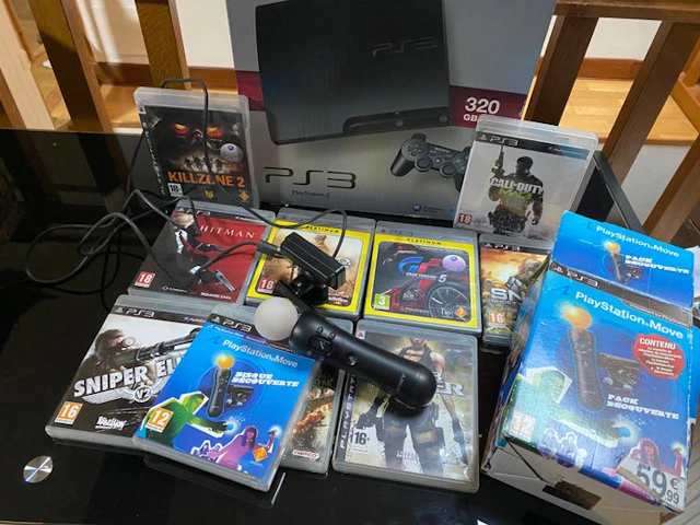 Sony - PlayStation 3 Slim - PlayStation 3 Slim 320GB +...