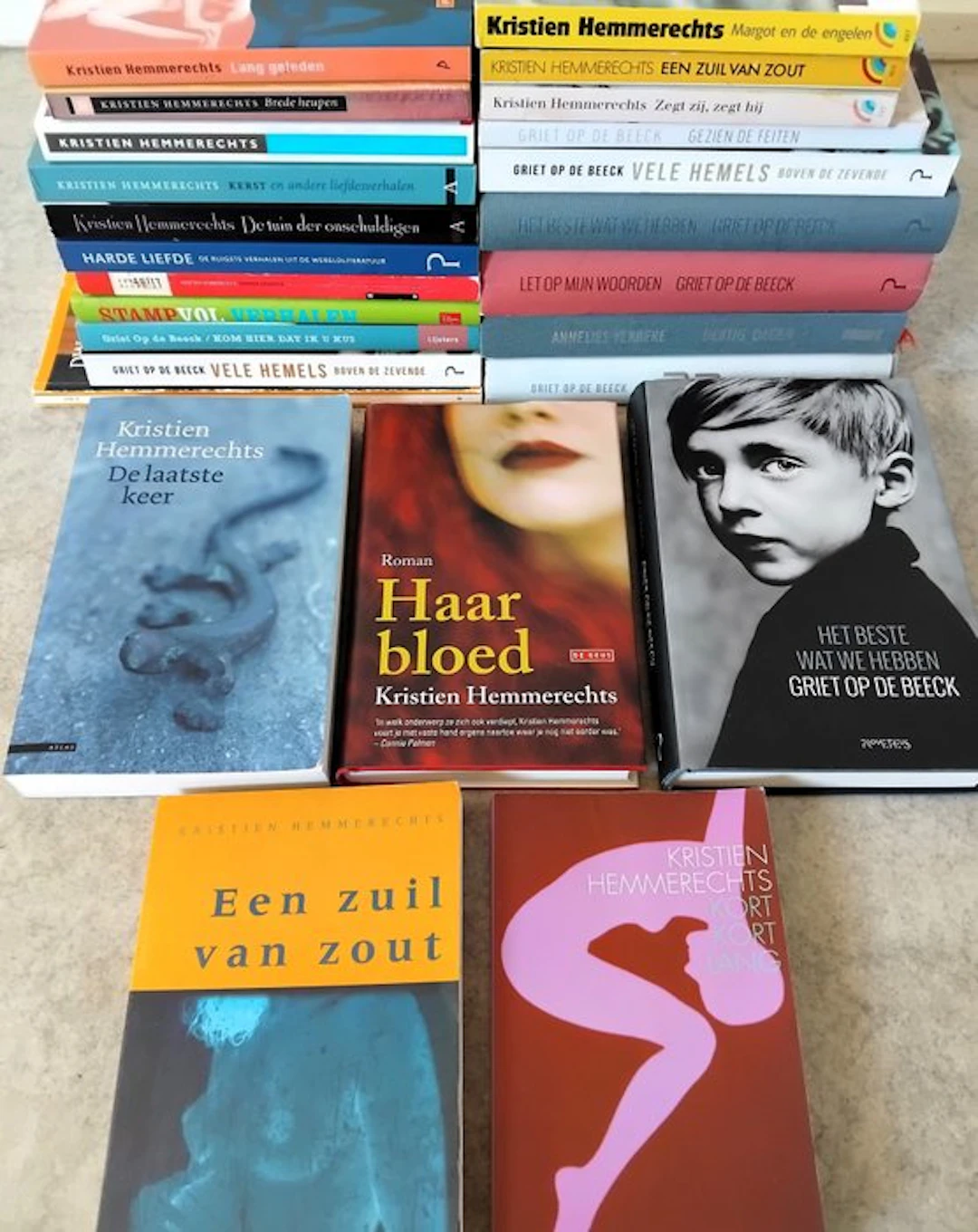 Kristien Hemmerechts & Griet Op de Beeck - 26 boeken