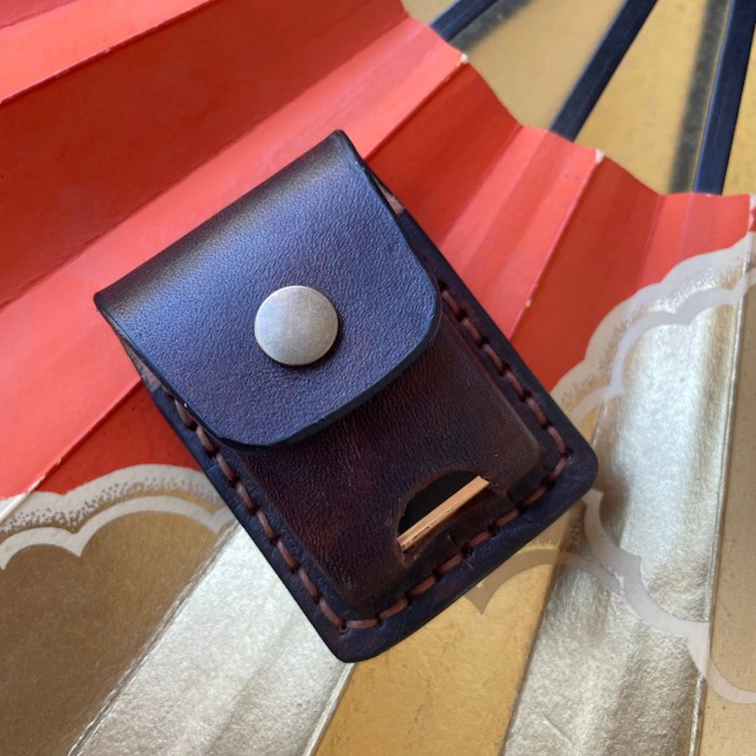 Handmade Genuine Leather black case for Dupont standard...