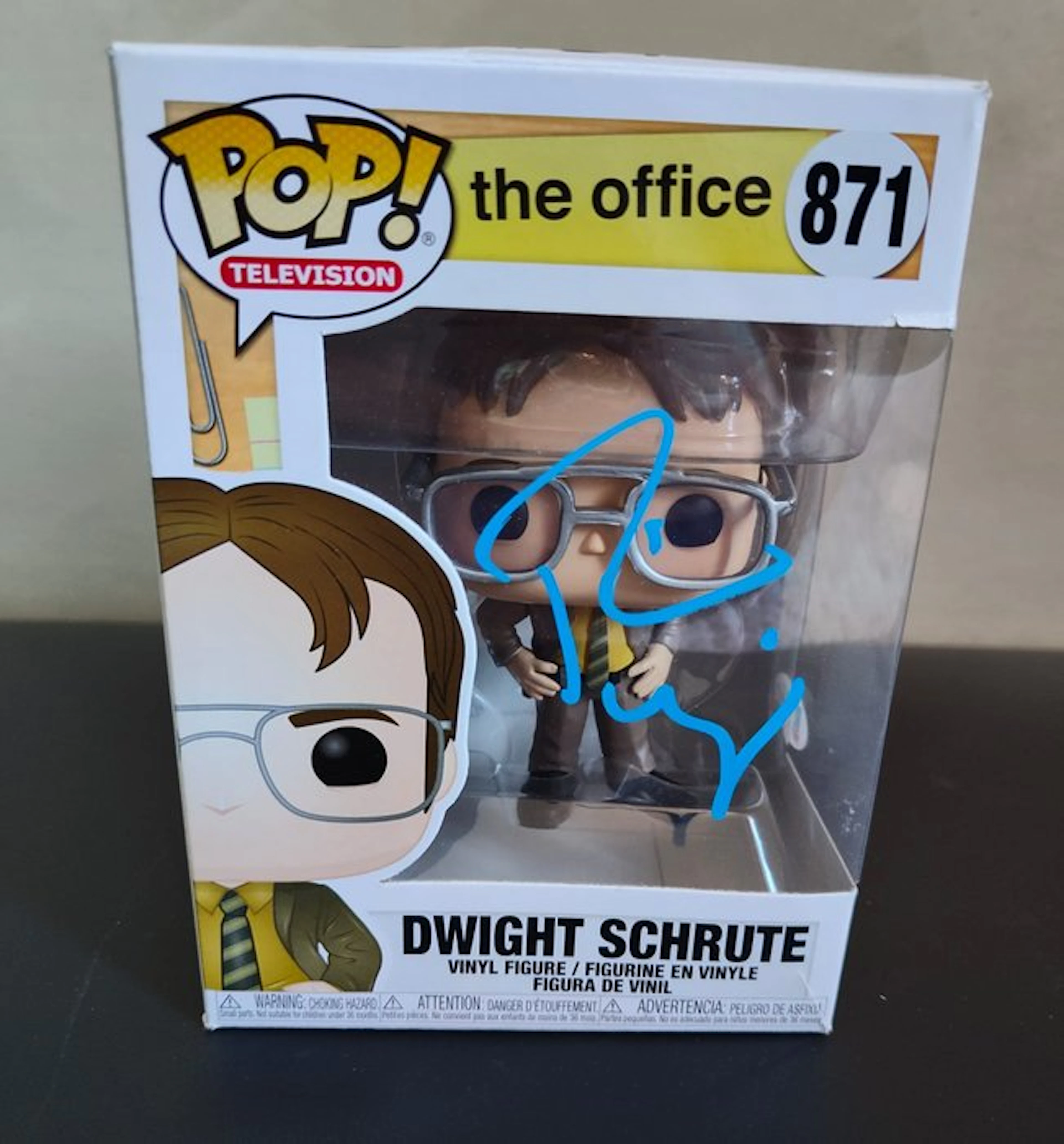 Funko - Funko Pop The Office – Signed By Rainn Wilson...
