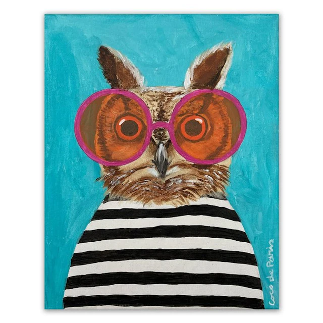 Coco de Paris - Stripy Owl
