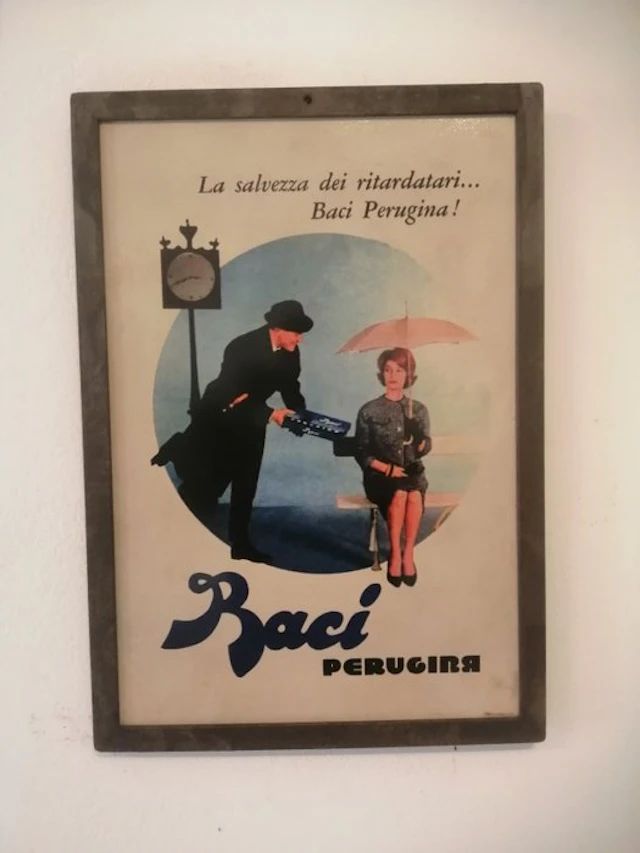 Advertising sign - 1960 - Metal, Paper