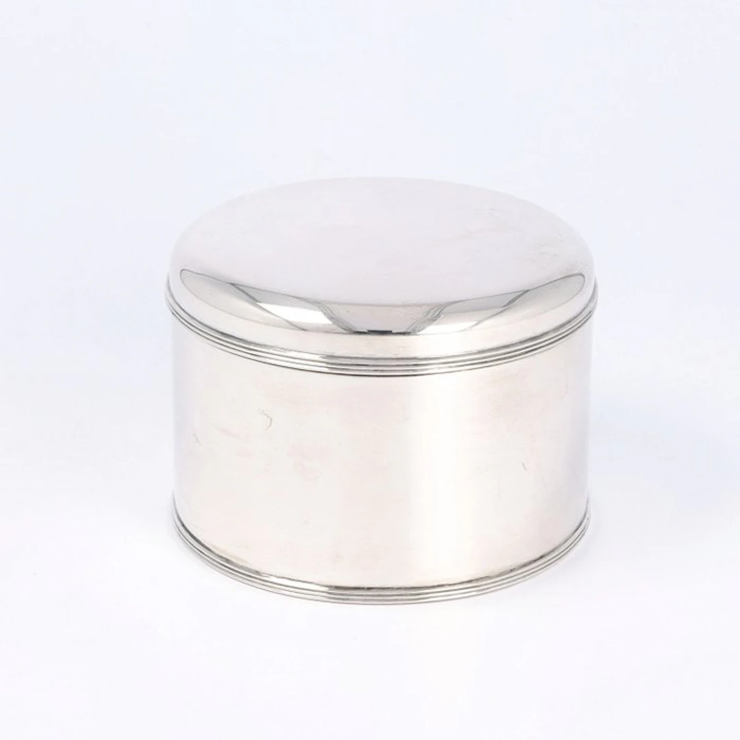 A. Presburg (Haarlem, 1978). Biscuitdoos. - Biscuit box - .835 silver