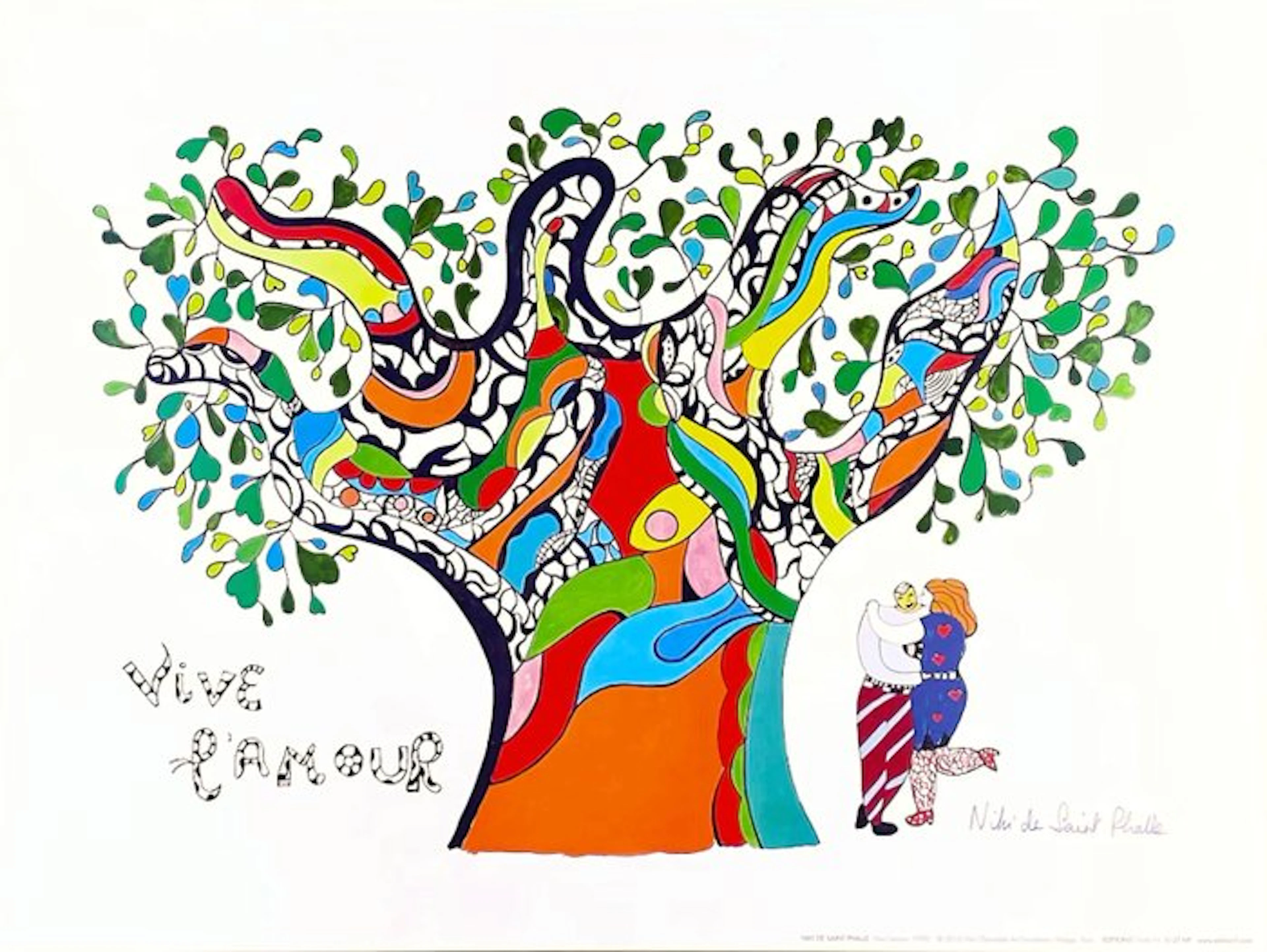 Niki De Saint-Phalle (1903-2002) - Vive L'Amour