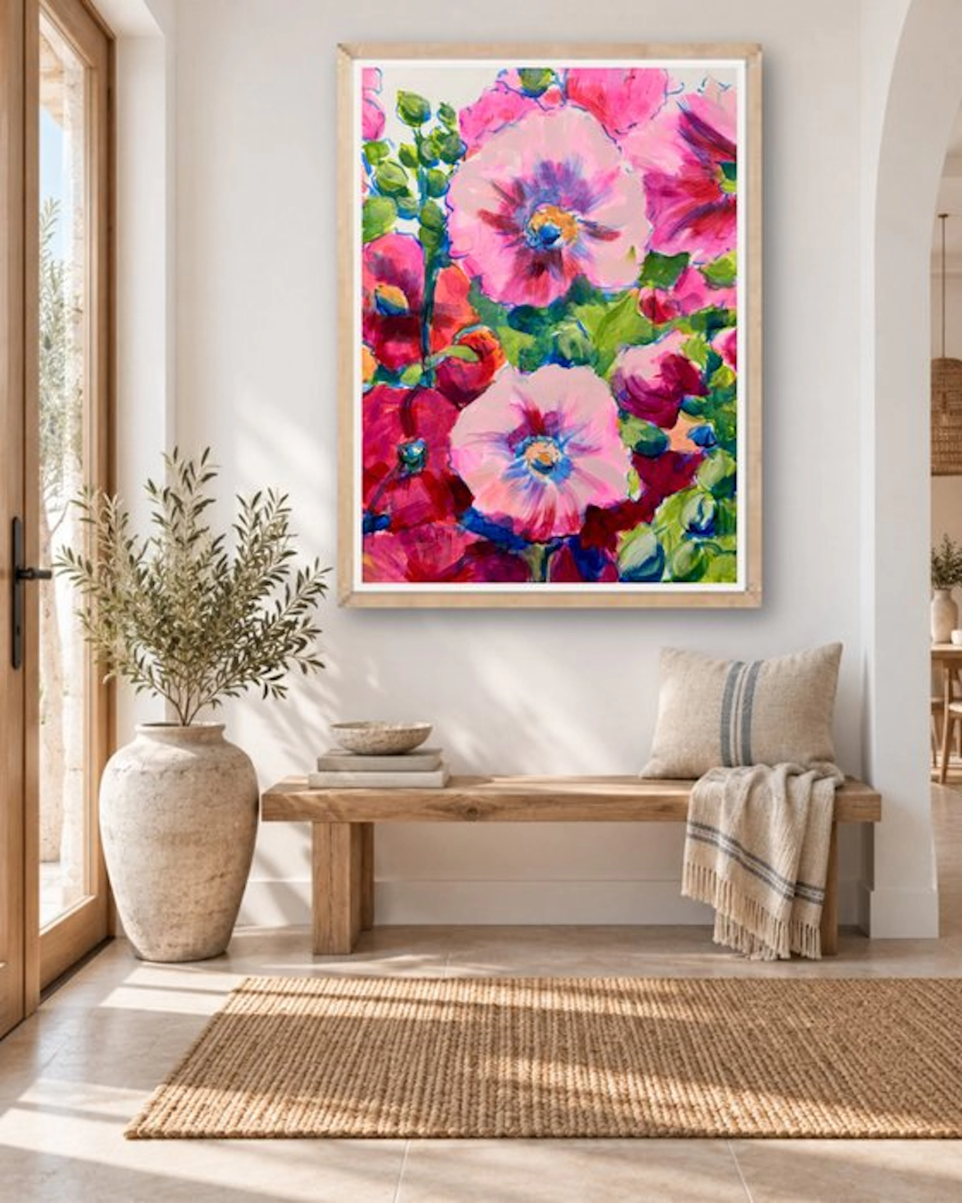 Brooksby - Hollyhocks Forever