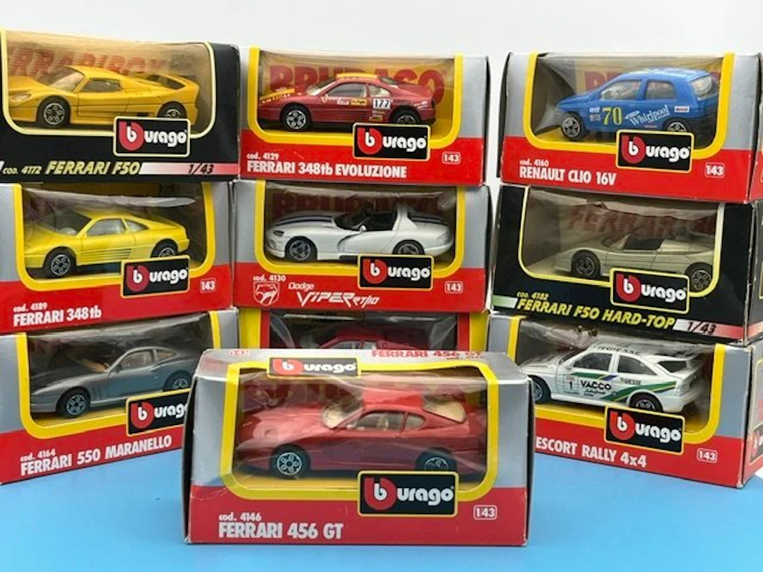 Burago 1:43 - Model sports car (10) - Ferrari 456 GT