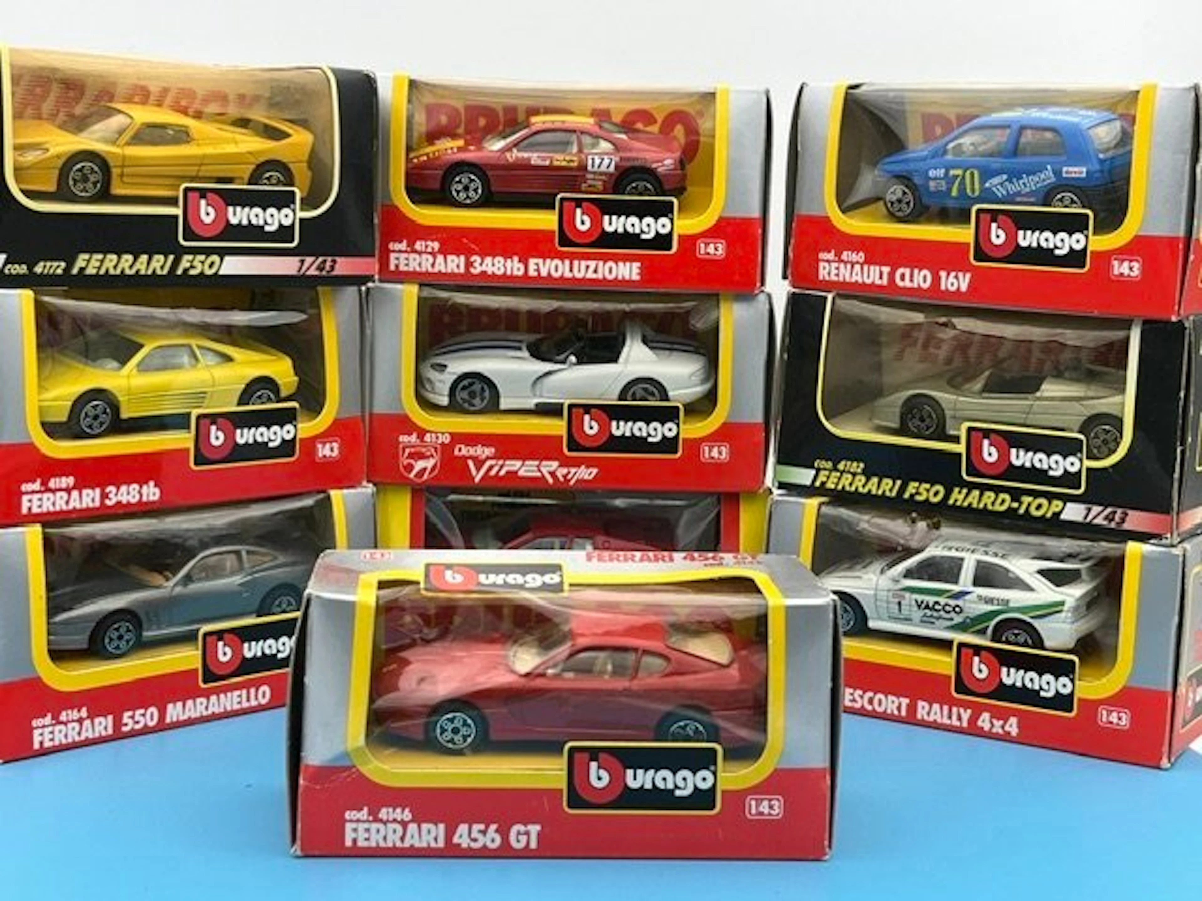Burago 1:43 - Model sports car (10) - Ferrari 456 GT