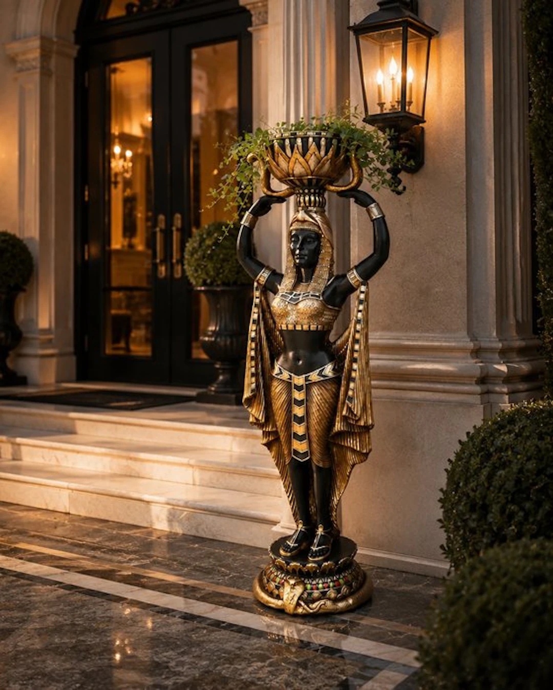 Statue, XL - Cleopatra - 133 cm - mgo - 2026