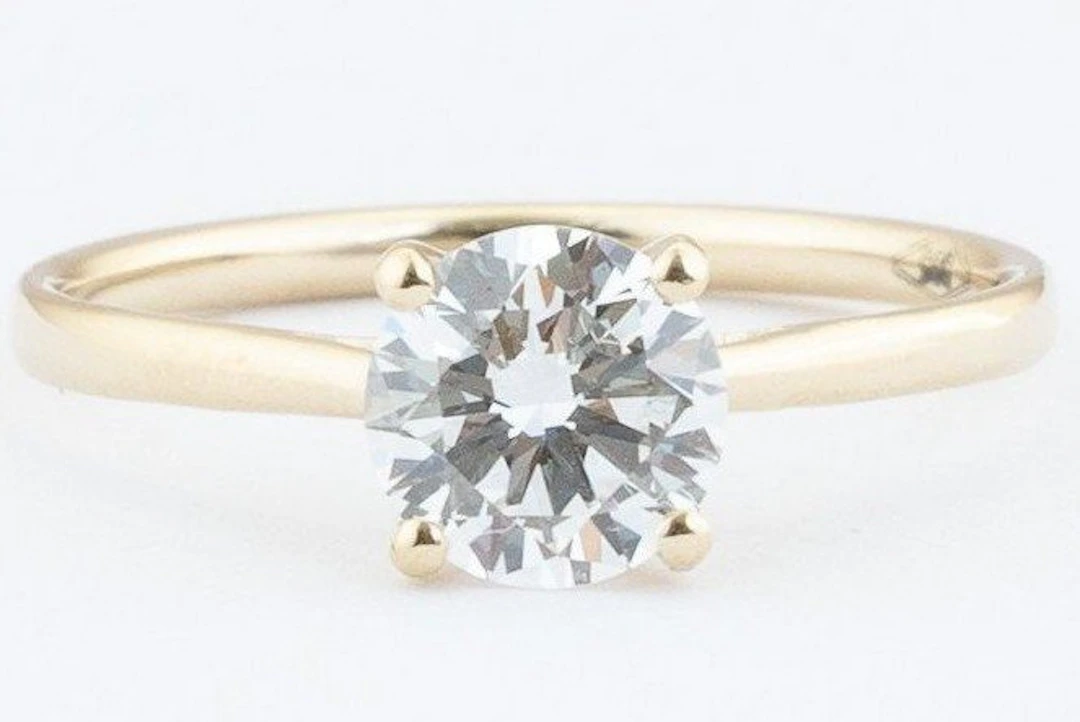No reserve price - Ring - 14 kt