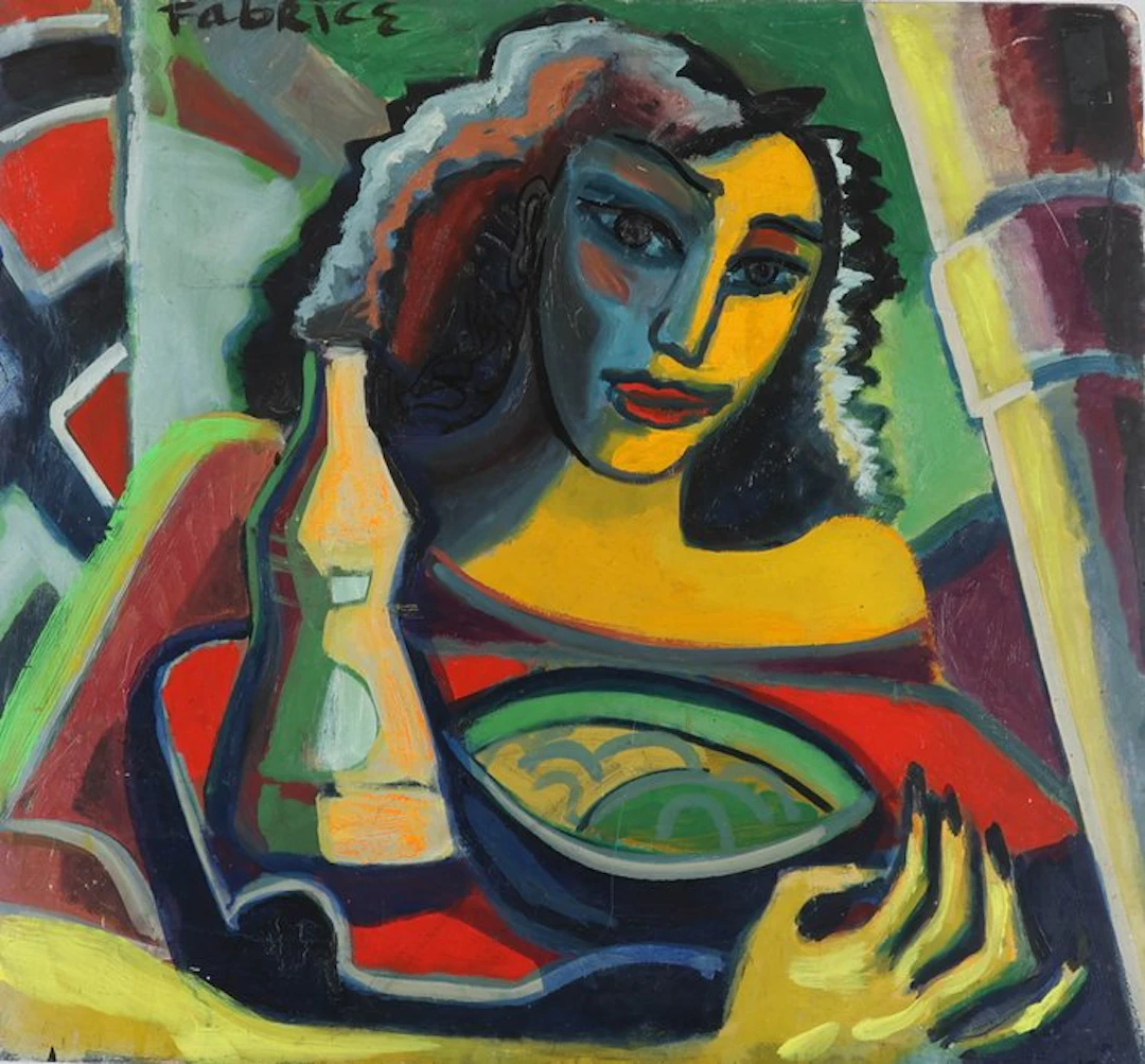Fabrice Hünd (1961-2021) - Femme color