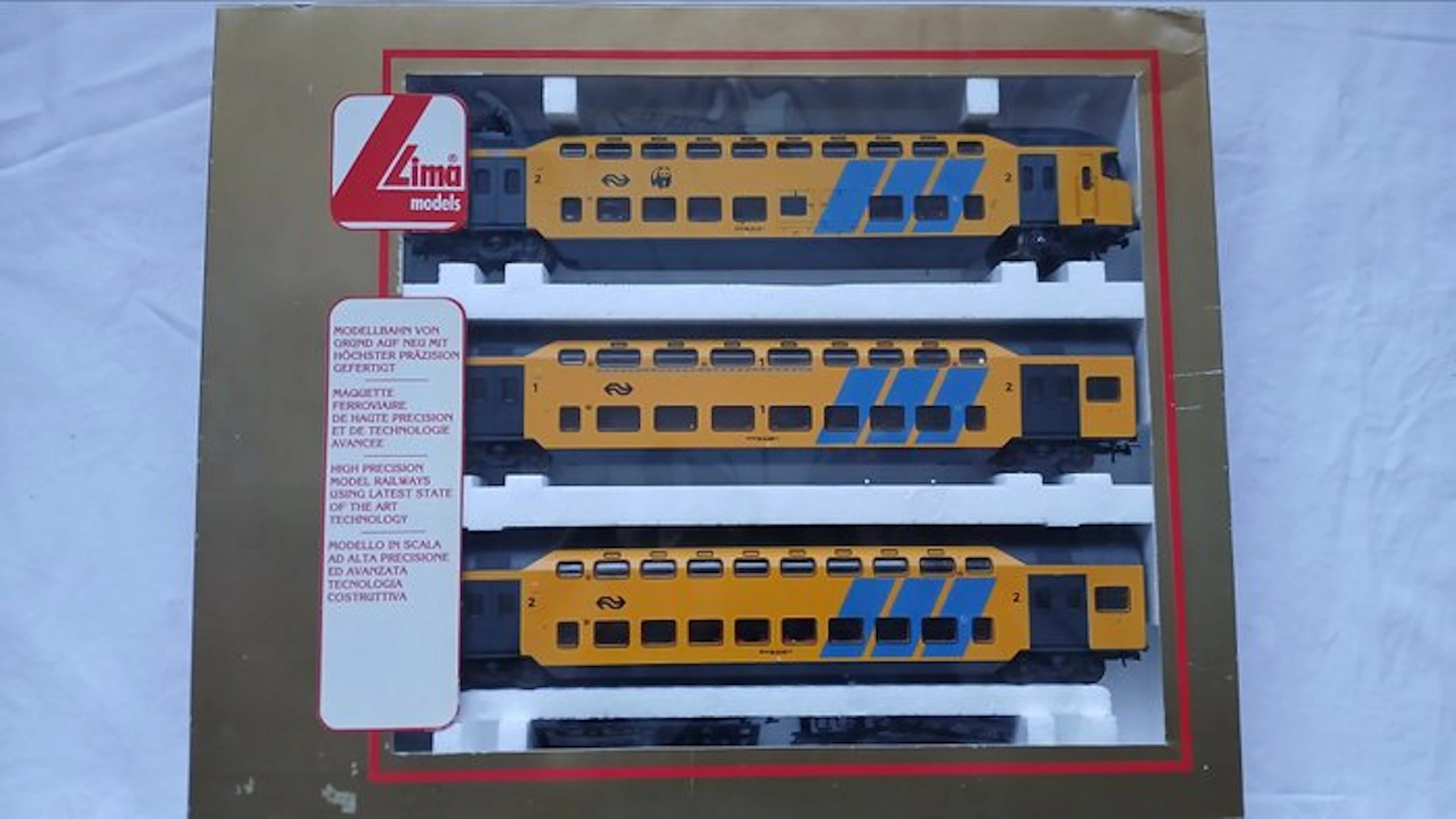 Lima H0 - 149723K - Model train wagon (3) - DDM double-decker - NS