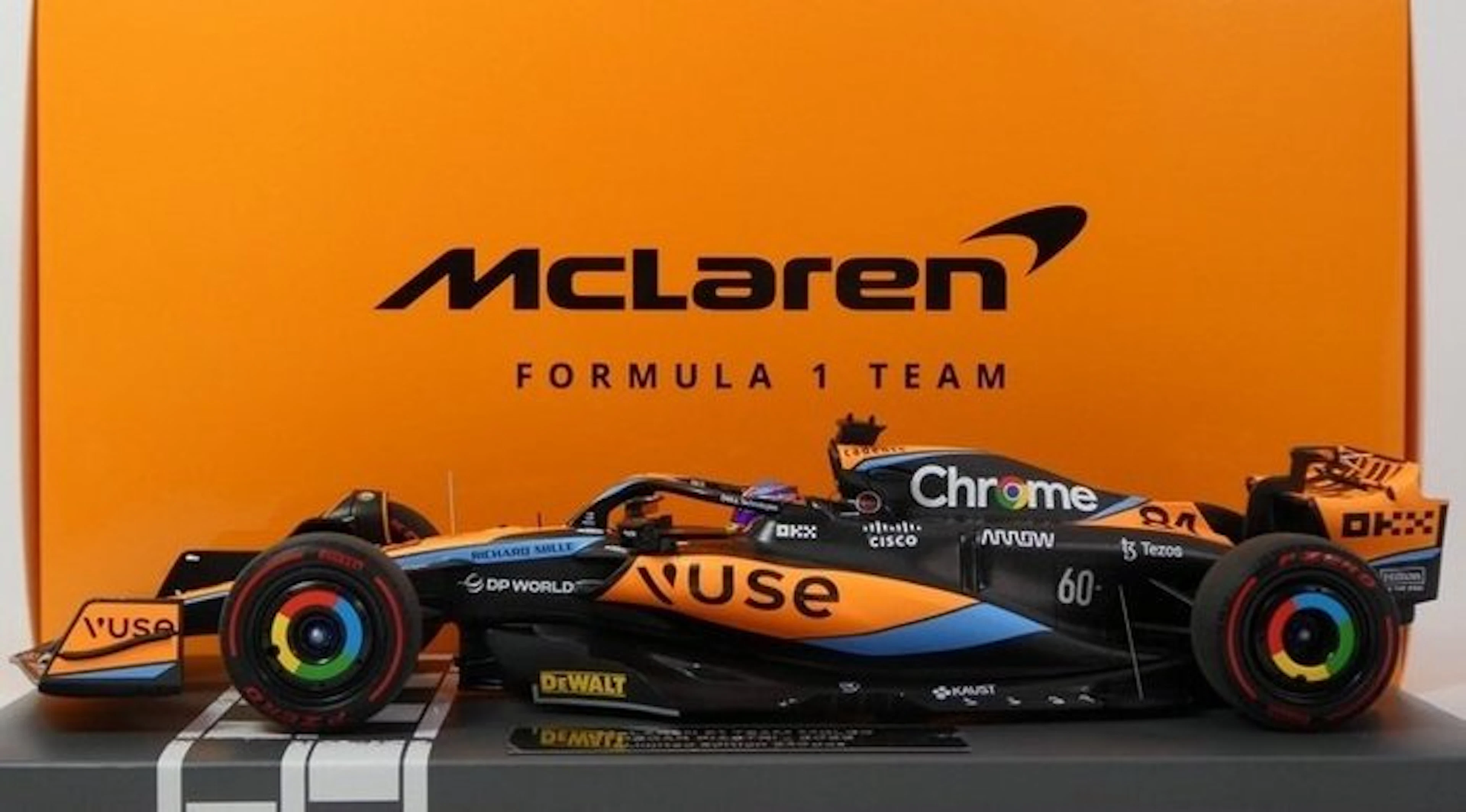 MiniChamps 1:18 - Model car - TEAM Mc LAREN F1 MCL 60 "GP...