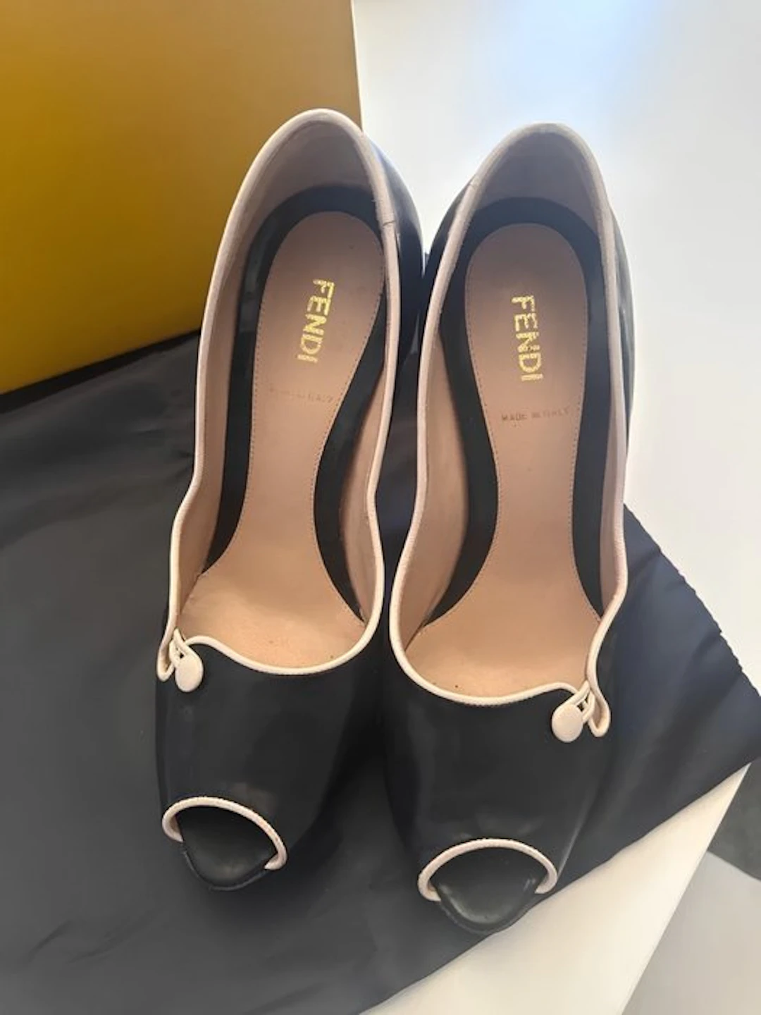 Fendi - Peep toes shoes - Size: EU 38
