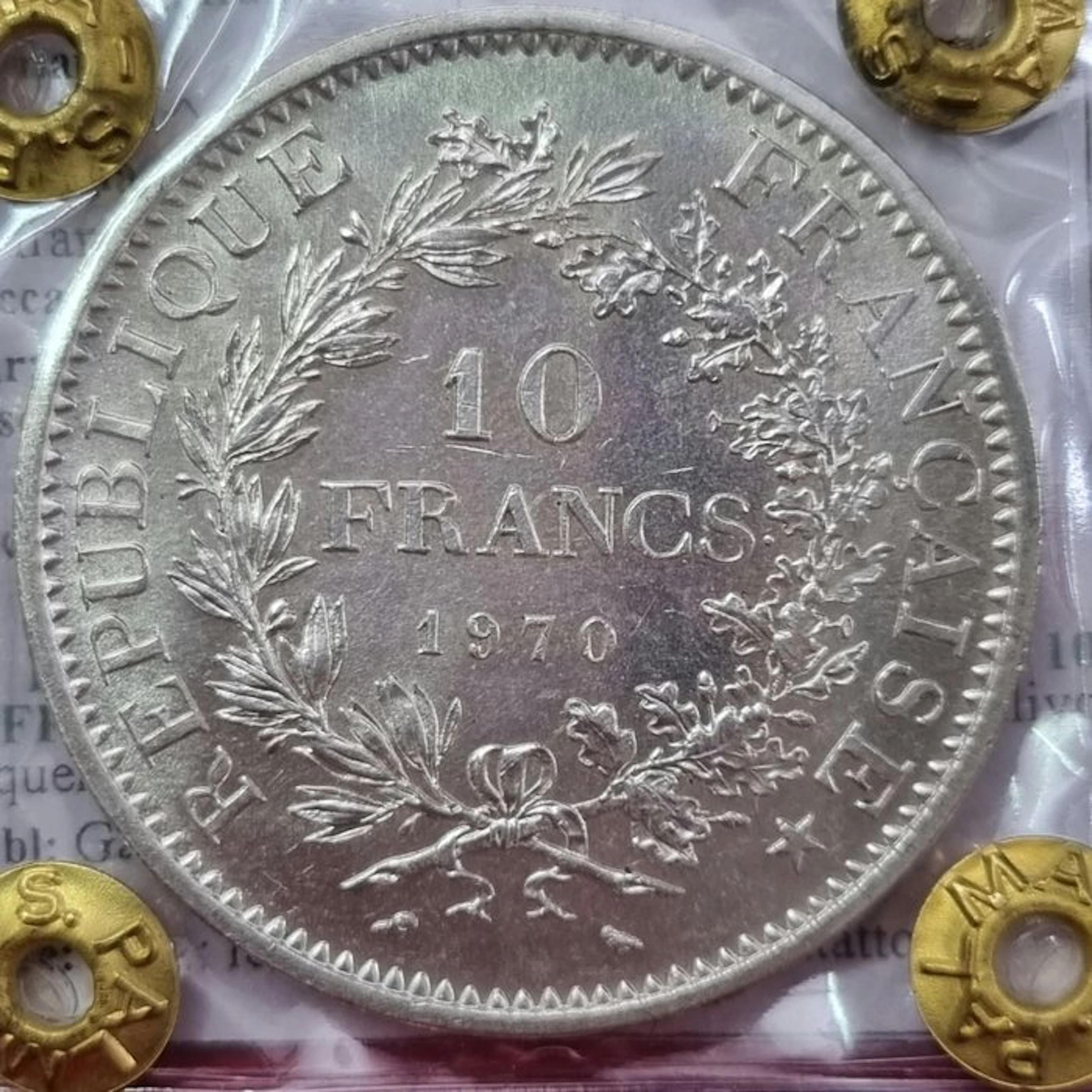 France. Ve République. 10 Francs 1970 (No reserve price)