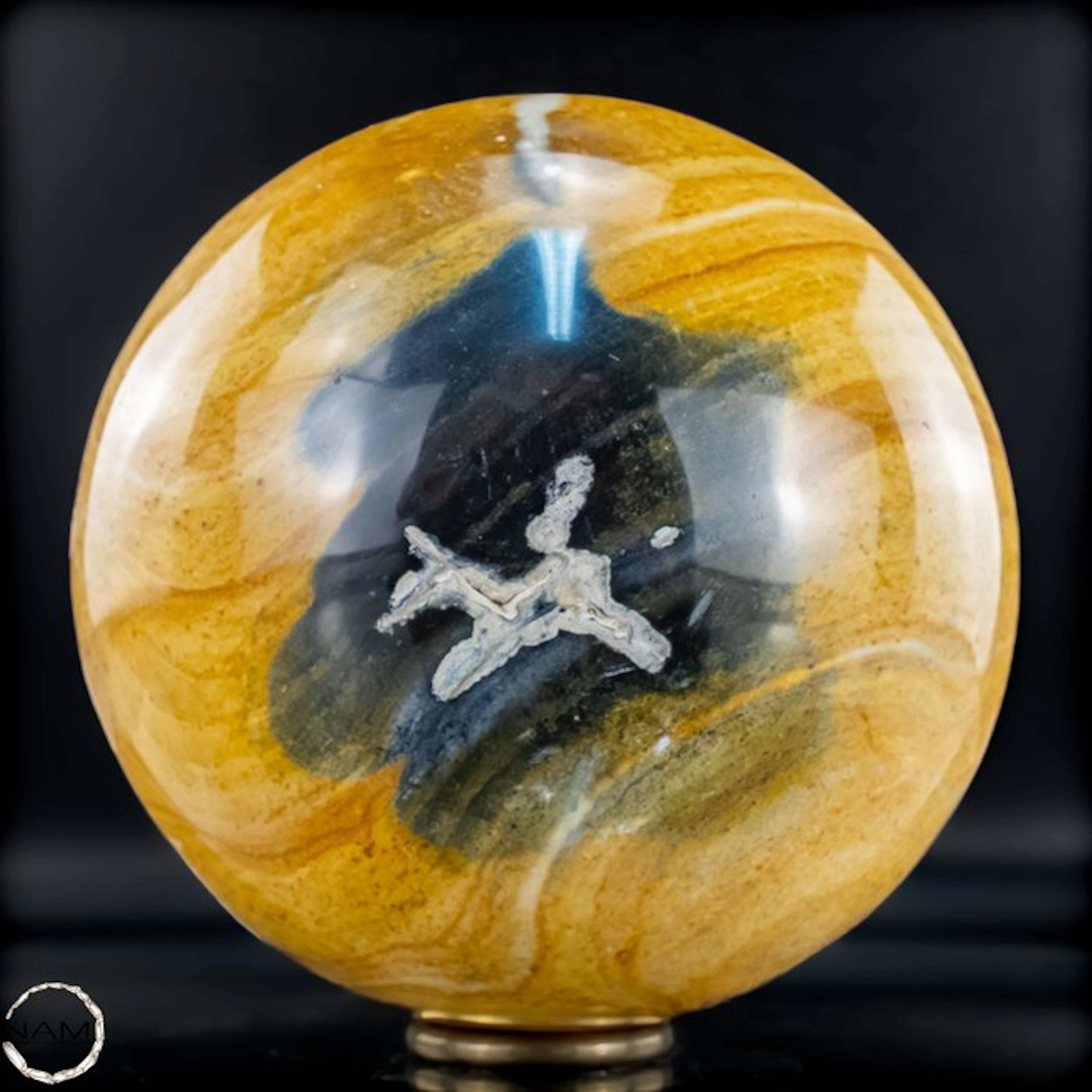 New Find! Rare Natural Jasper - Chalcedony Sphere- 3925.18 g