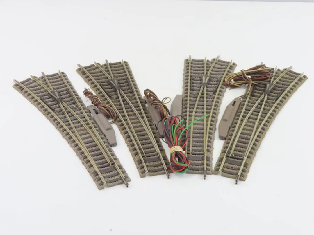 Fleischmann H0 - 6140 - Model train tracks (4) - 4...