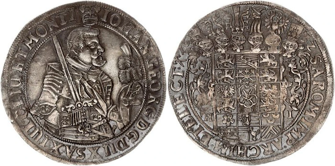 Deutschland Sachsen-Albertinische Linie. Reichstaler 1632