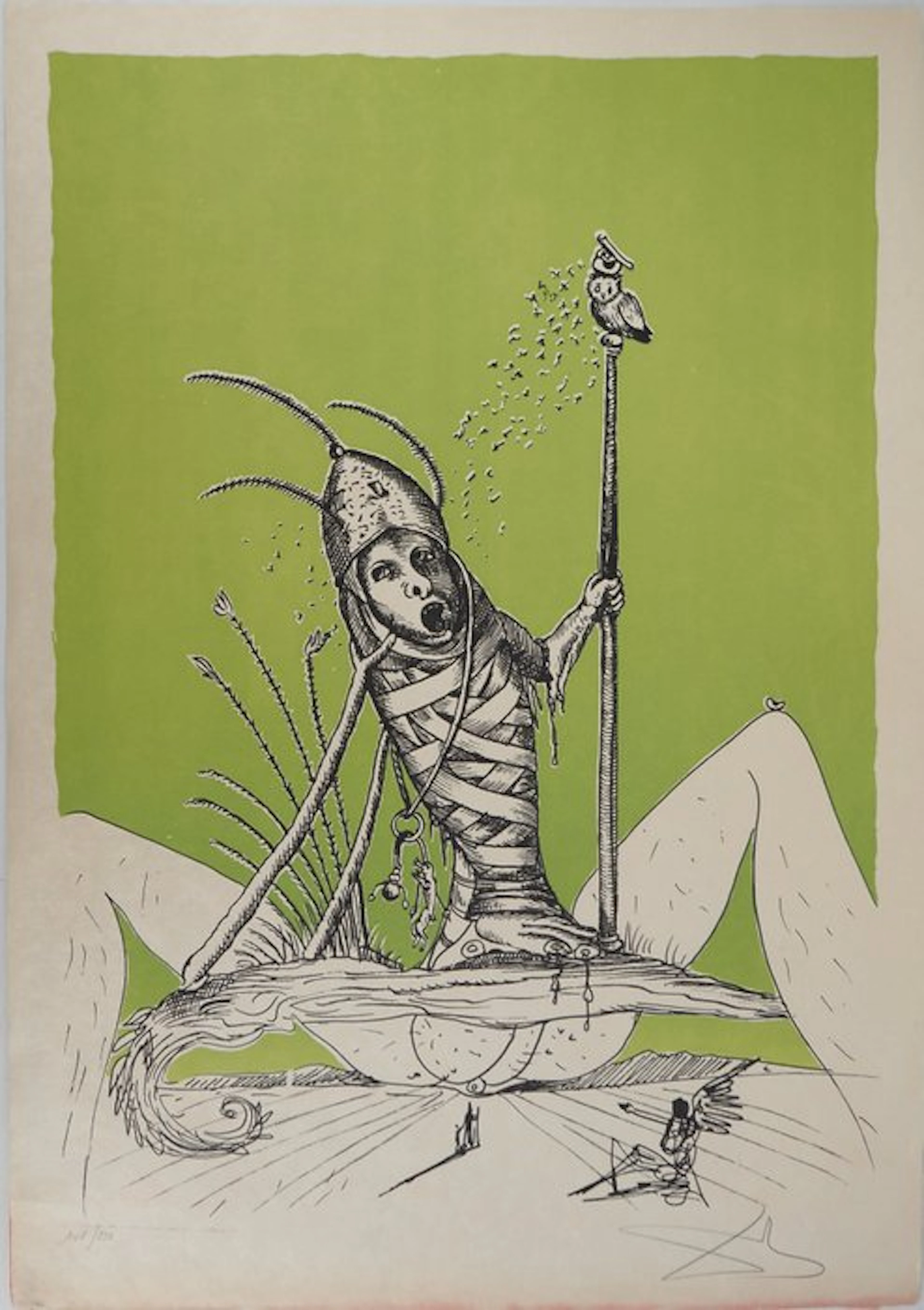 Salvador Dali (1904-1989) - Pantagruel : Luxure