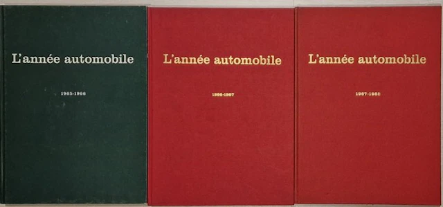 Edita - L'Année Automobile N° 13-14-15 - 1965