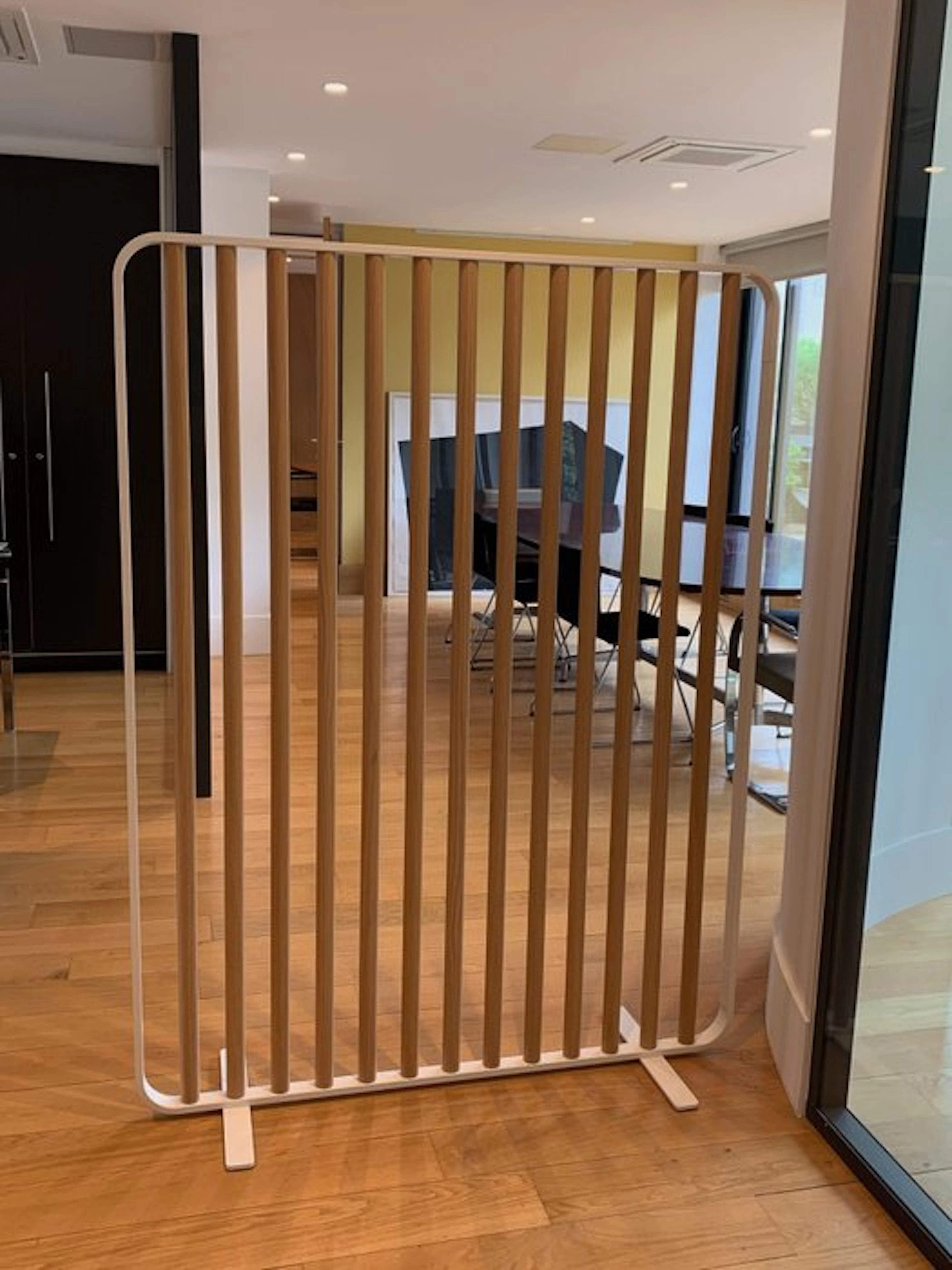 MOORE - Folding screen - Oak, Metal - Space separator