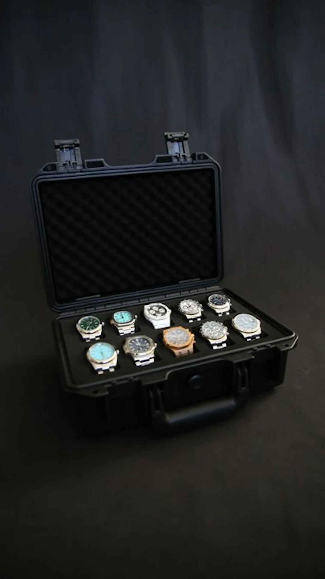 Onverwoestbare IP67 horlogekoffer - Timepiece Valet 10 - Elbrus Horology