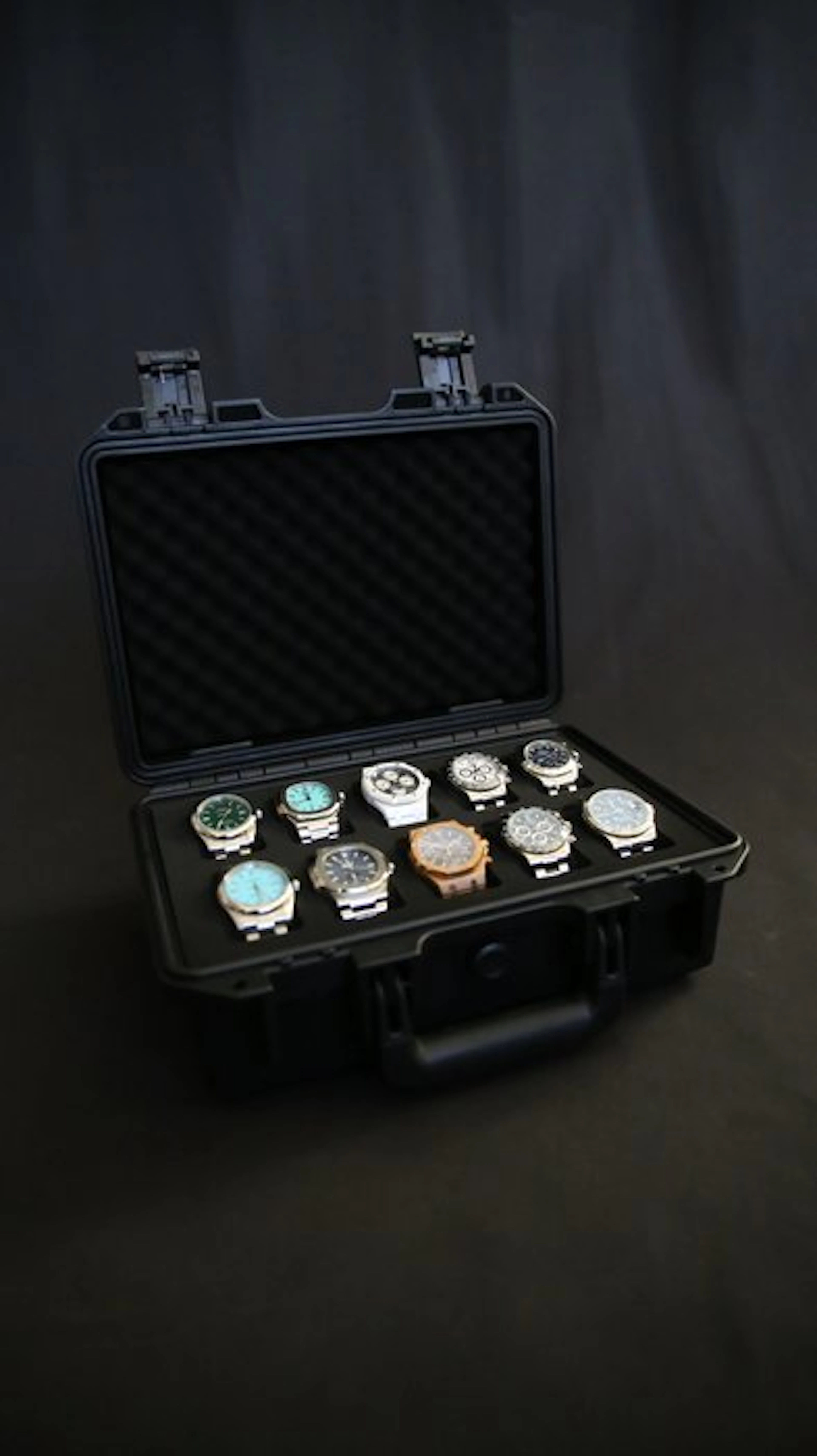 Onverwoestbare IP67 horlogekoffer - Timepiece Valet 10 - Elbrus Horology