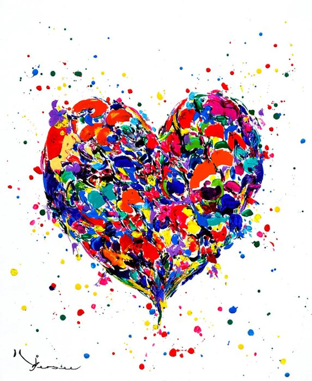 Kspersee - Colorful heart