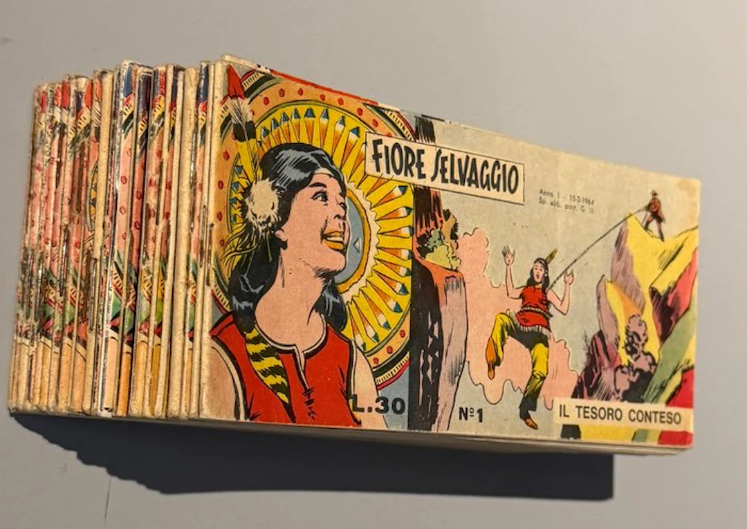 Fiore Selvaggio nn. 1/27 - collana completa - 27 Comic - 1964