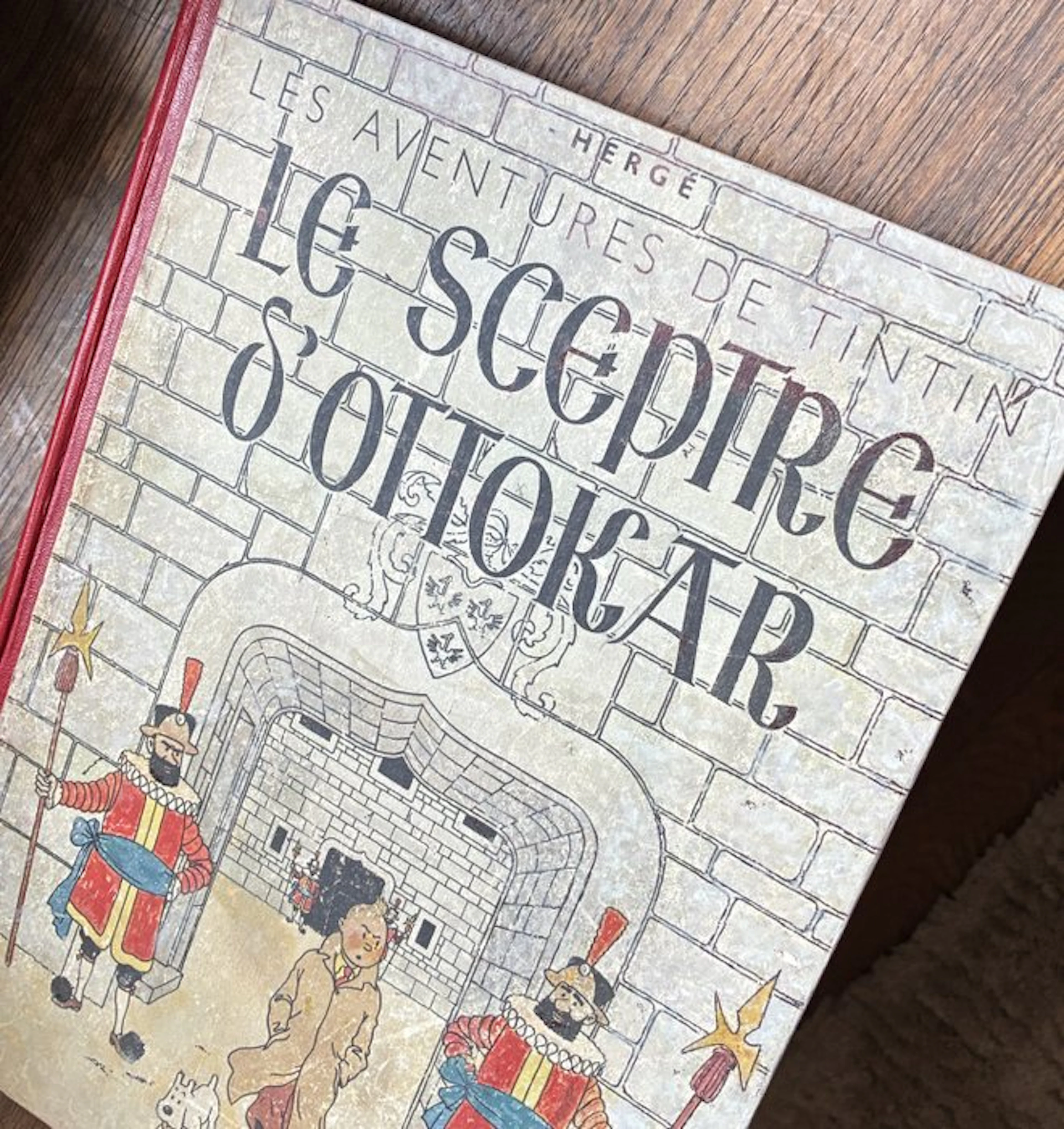 Tintin T8 - Le sceptre d'Ottokar (A18 - 20ᵉ mille)...