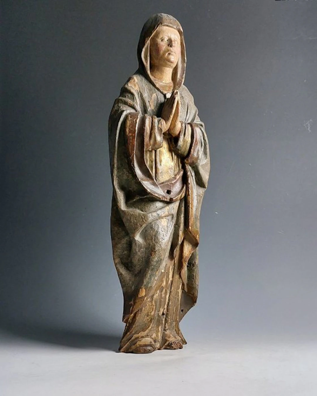 Sculpture, Onze-Lieve-Vrouw van Smarten - 59 cm - Basswood