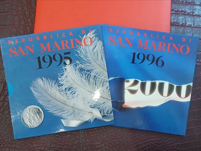 San Marino. 1995 1996 (No reserve price)