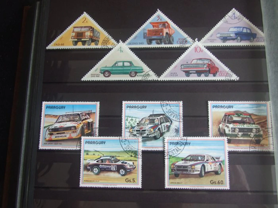 Album - Auto postzegels