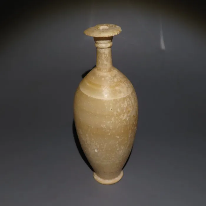 Ancient Greek Alabaster Alabastron. 4th century BC. 14.2 cm height ...