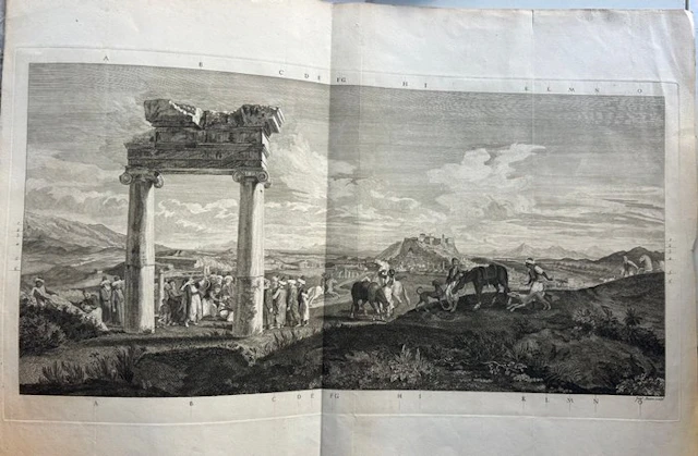 Greece - Athens; James Stuart e Nicholas Revett – James Basire Londra
