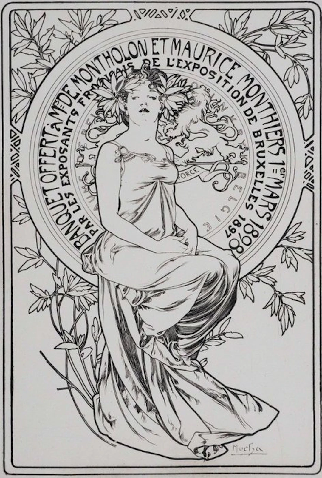 Alphonse Mucha (1860-1939) - Printemps