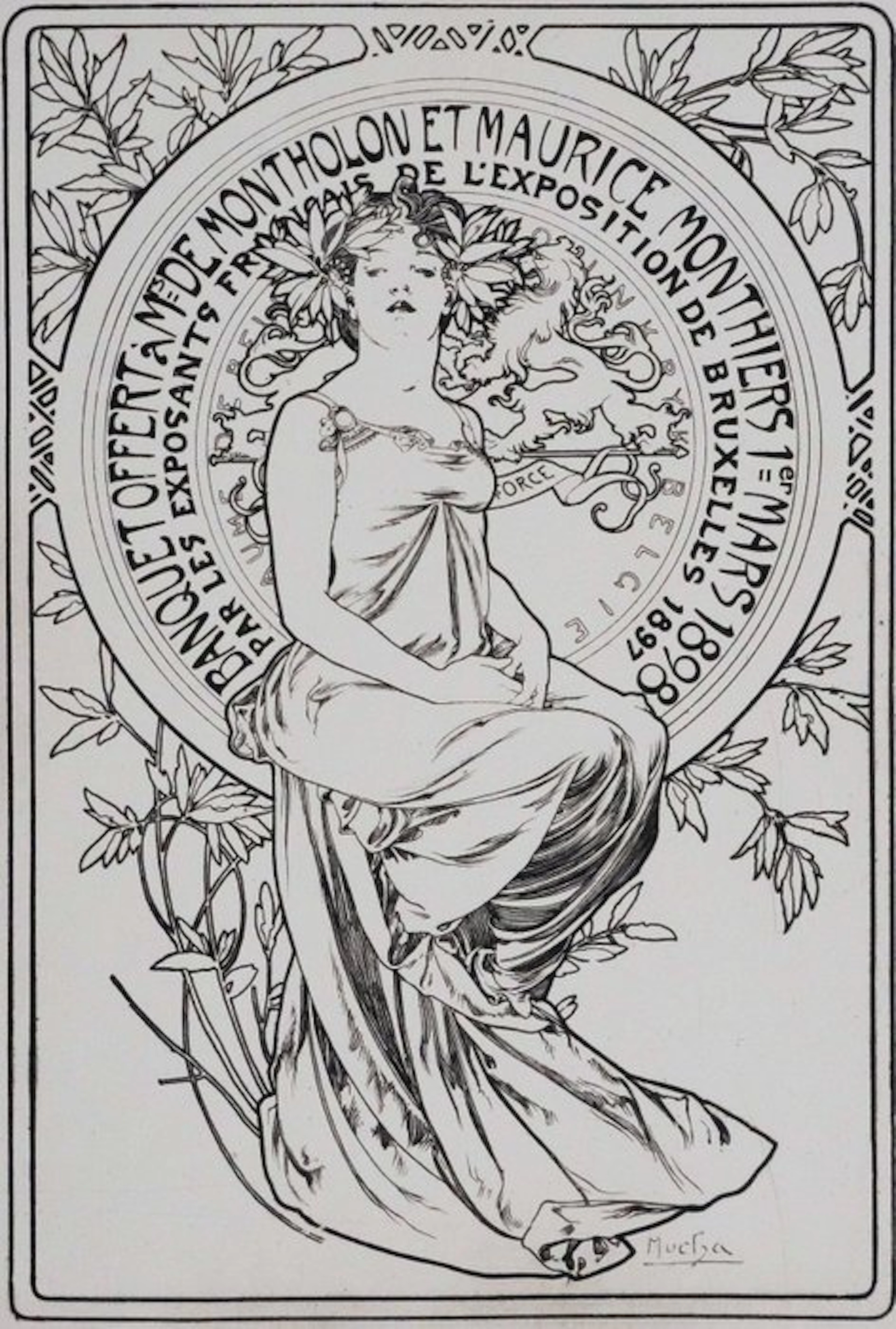 Alphonse Mucha (1860-1939) - Printemps