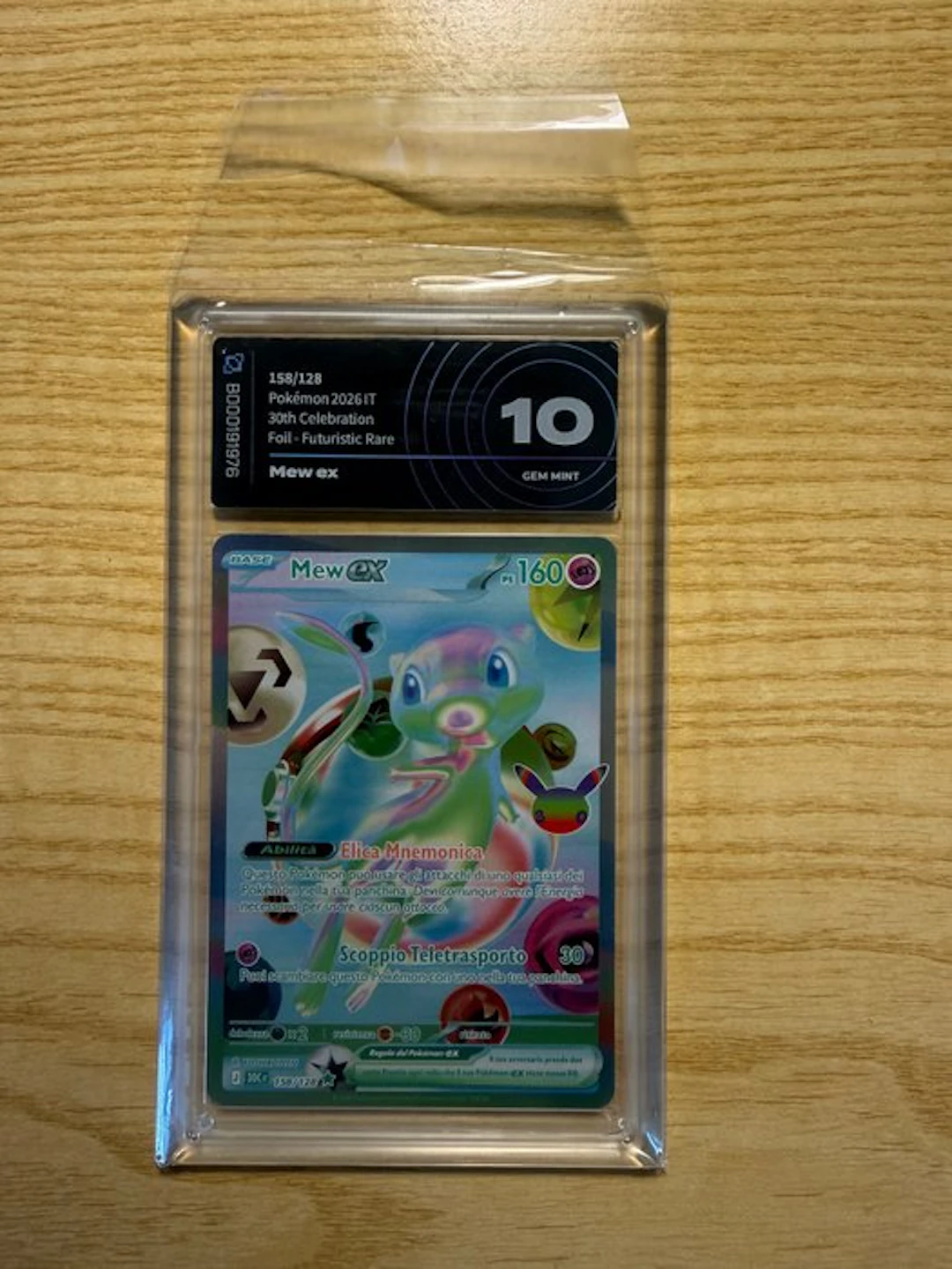 Pokémon Graded card - Mew - AI grading 10 - Mega Evolution