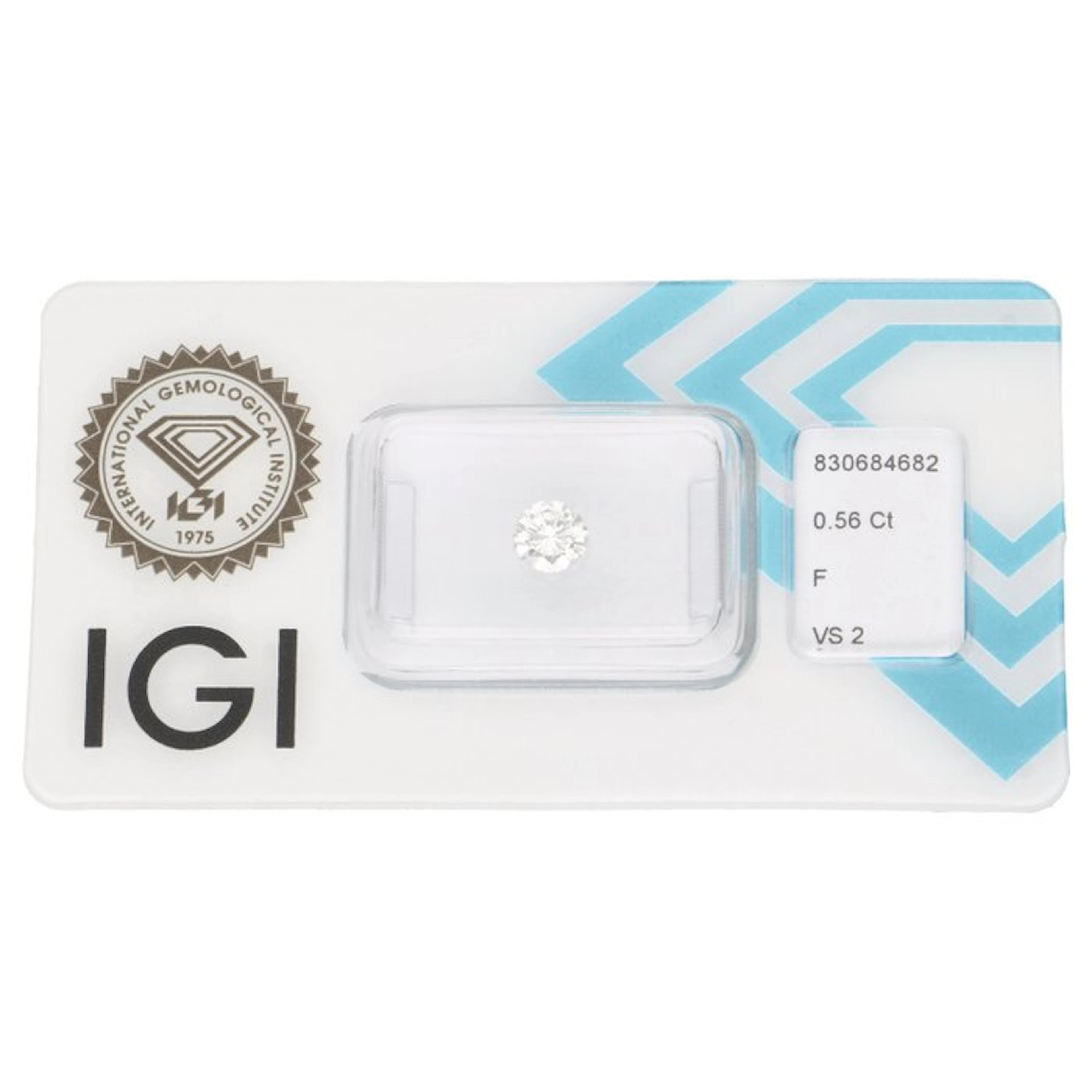 No reserve price - 1 pcs Diamond (Natural) - 0.56 ct...