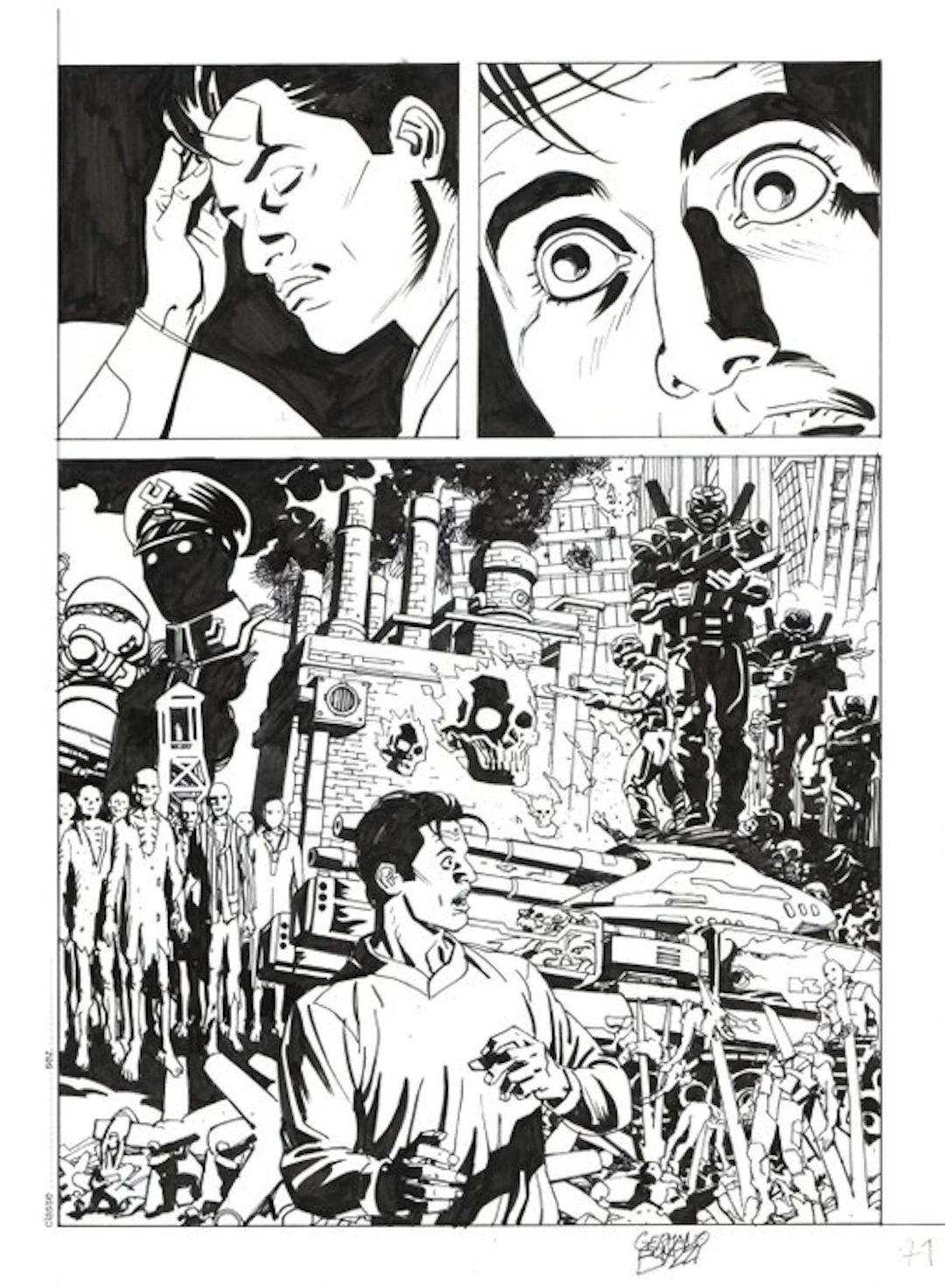 Bonazzi, Germano - 3 Original page - Nathan Never...