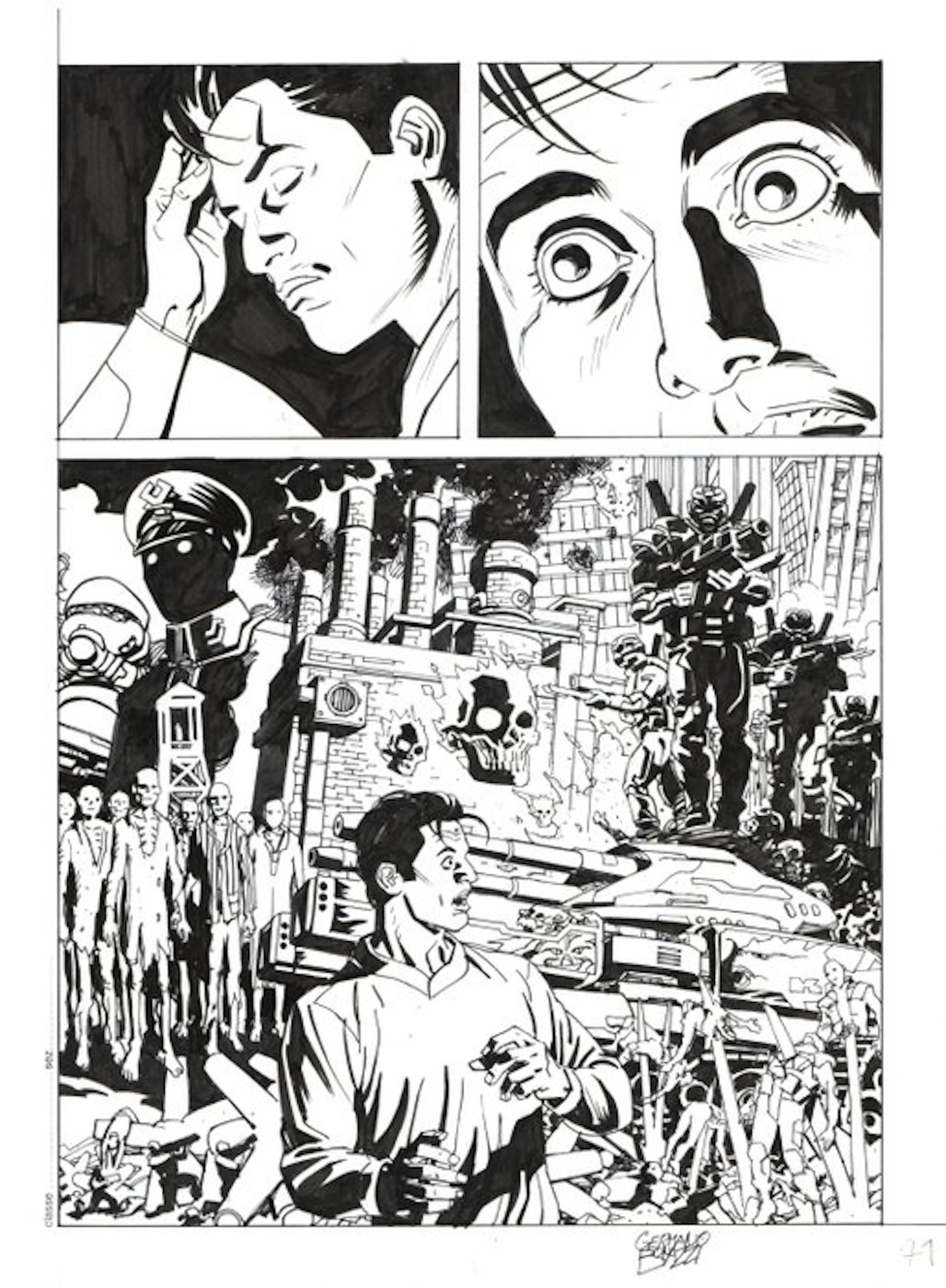 Bonazzi, Germano - 3 Original page - Nathan Never...