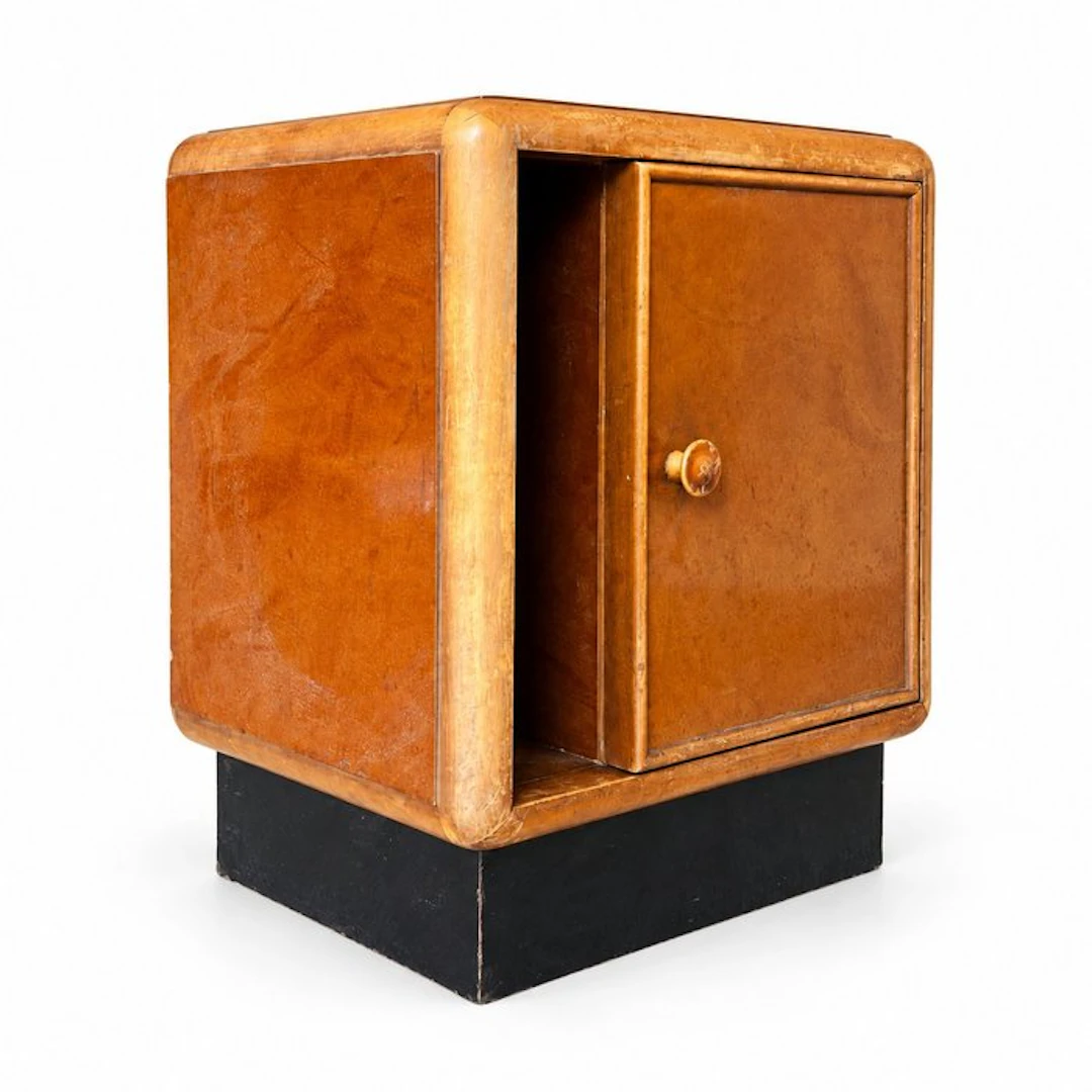 Cabinet - Wood, Italian design in the Bauhaus style, early 1900s
